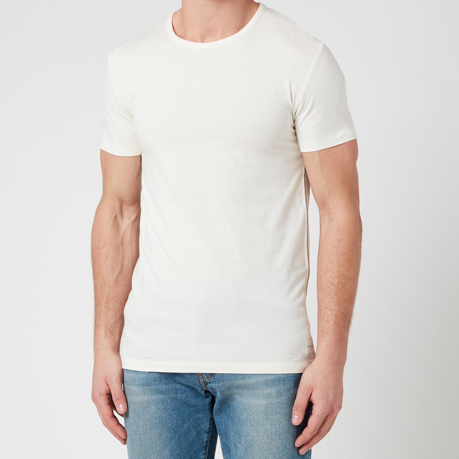 PS Paul Smith Men's Cotton Crew Neck T-Shirt - Off White - L