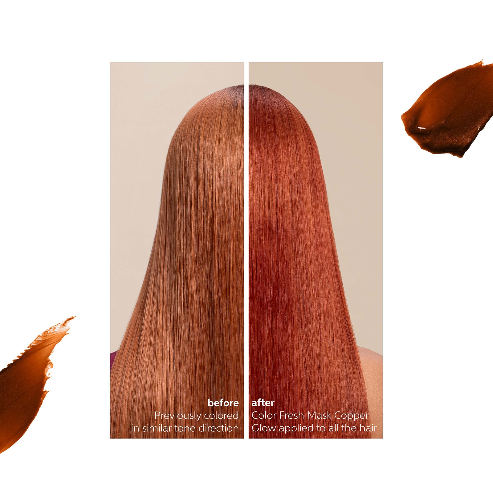 Thumbnail - Wella Professionals Care Color Fresh Semi-Permanent Colour Mask - Copper Glow 150ml