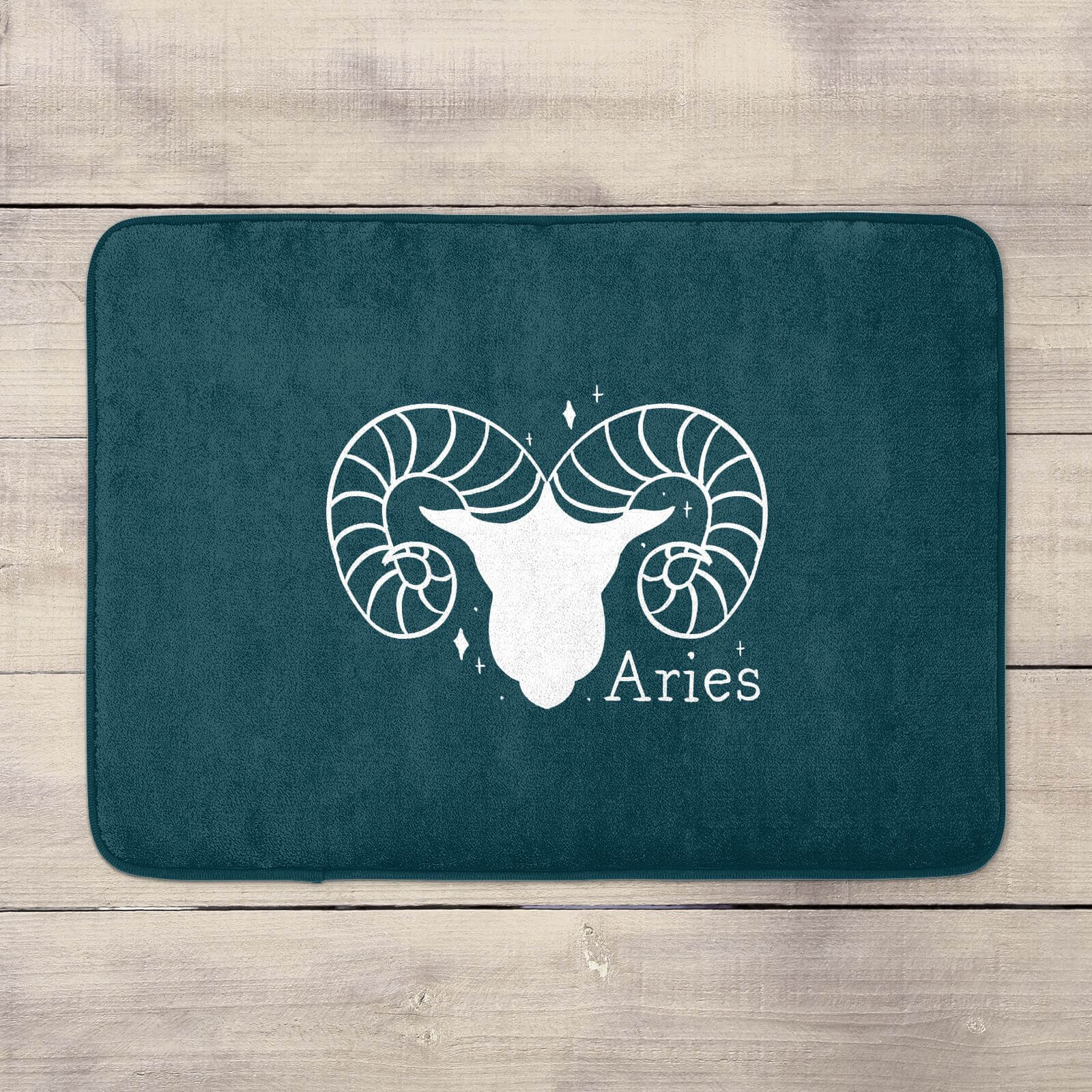 Navy Aries Bath Mat