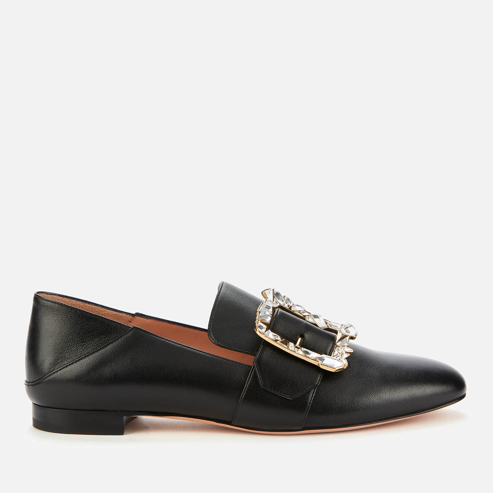 Bally Women's Janelle-Stra Leather Loafers - Black - UK 3