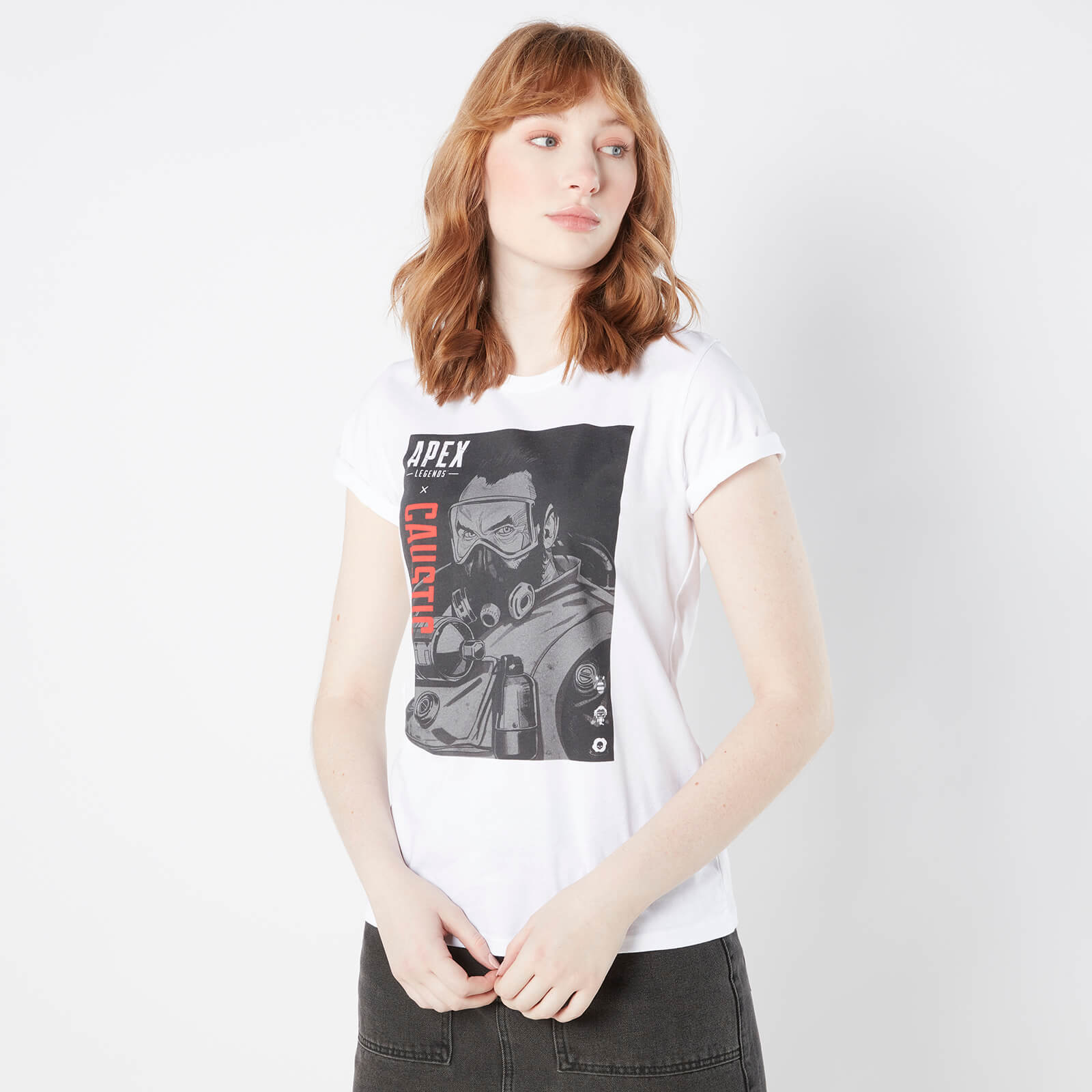 Apex Legends Bloodhound T-Shirt Femme - Blanc - XS - Blanc