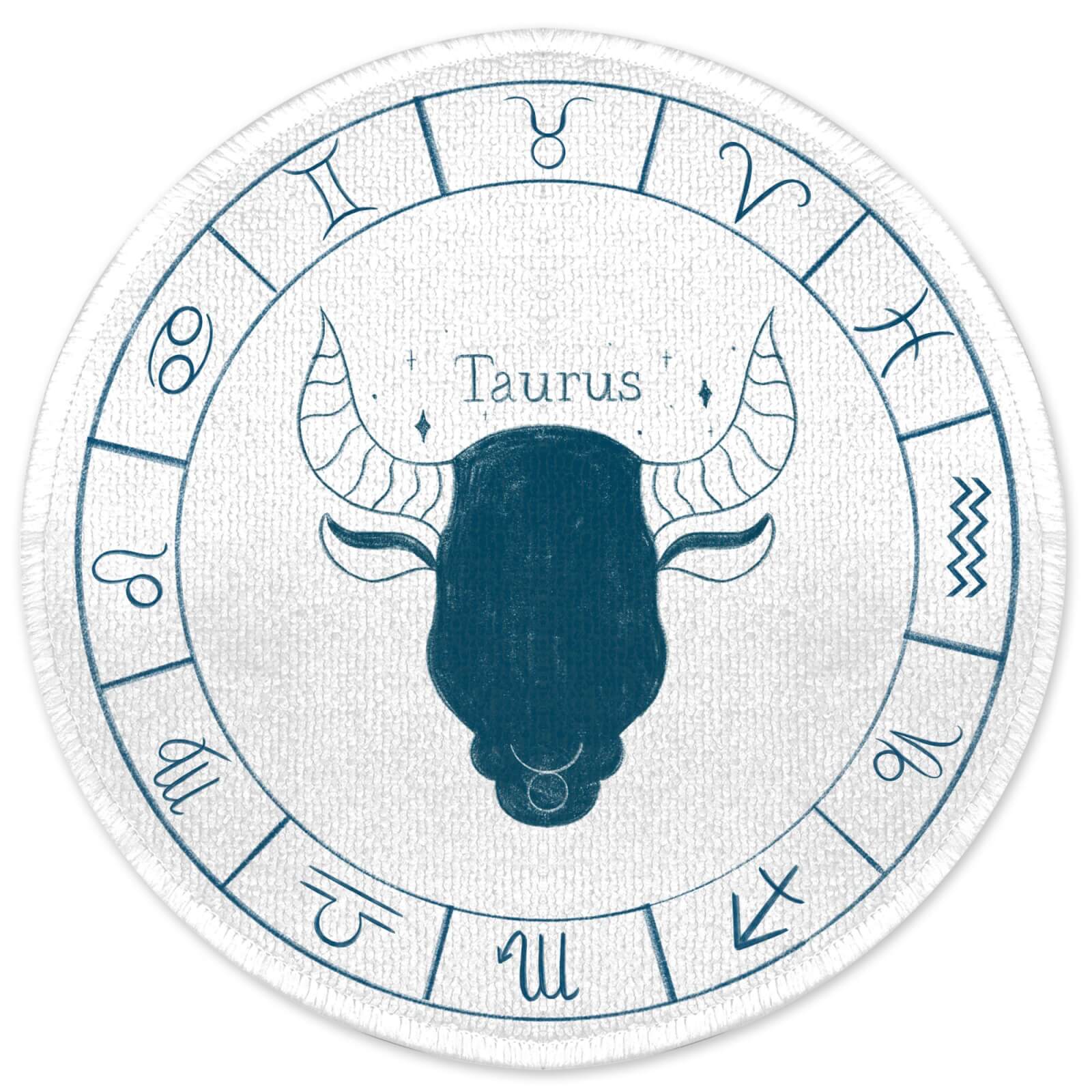 Taurus Circle Round Bath Mat