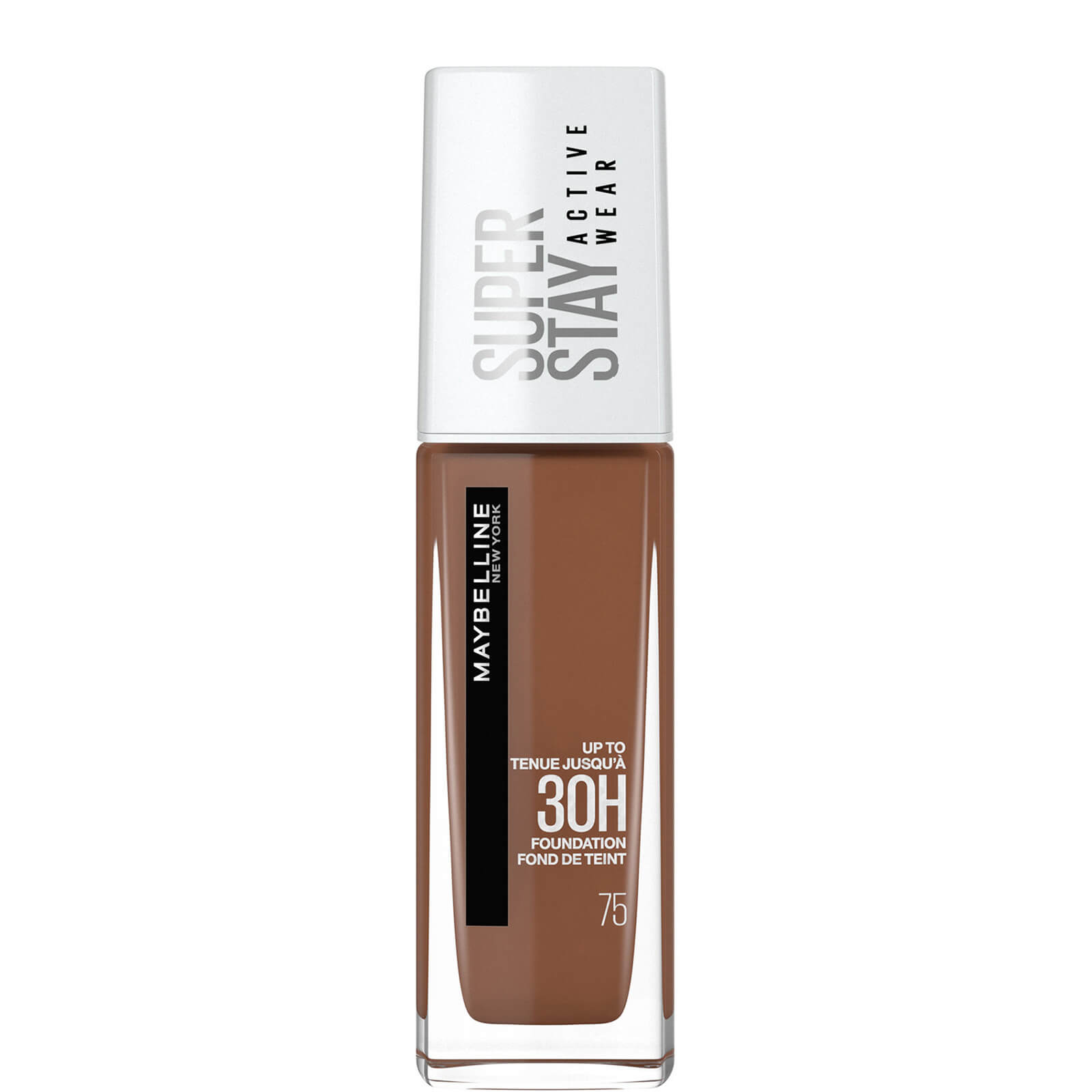 Maybelline Superstay Active Wear Full Coverage 30 Hour Long-Lasting Liquid Foundation 30ml (Various Shades) - 75 Mocha