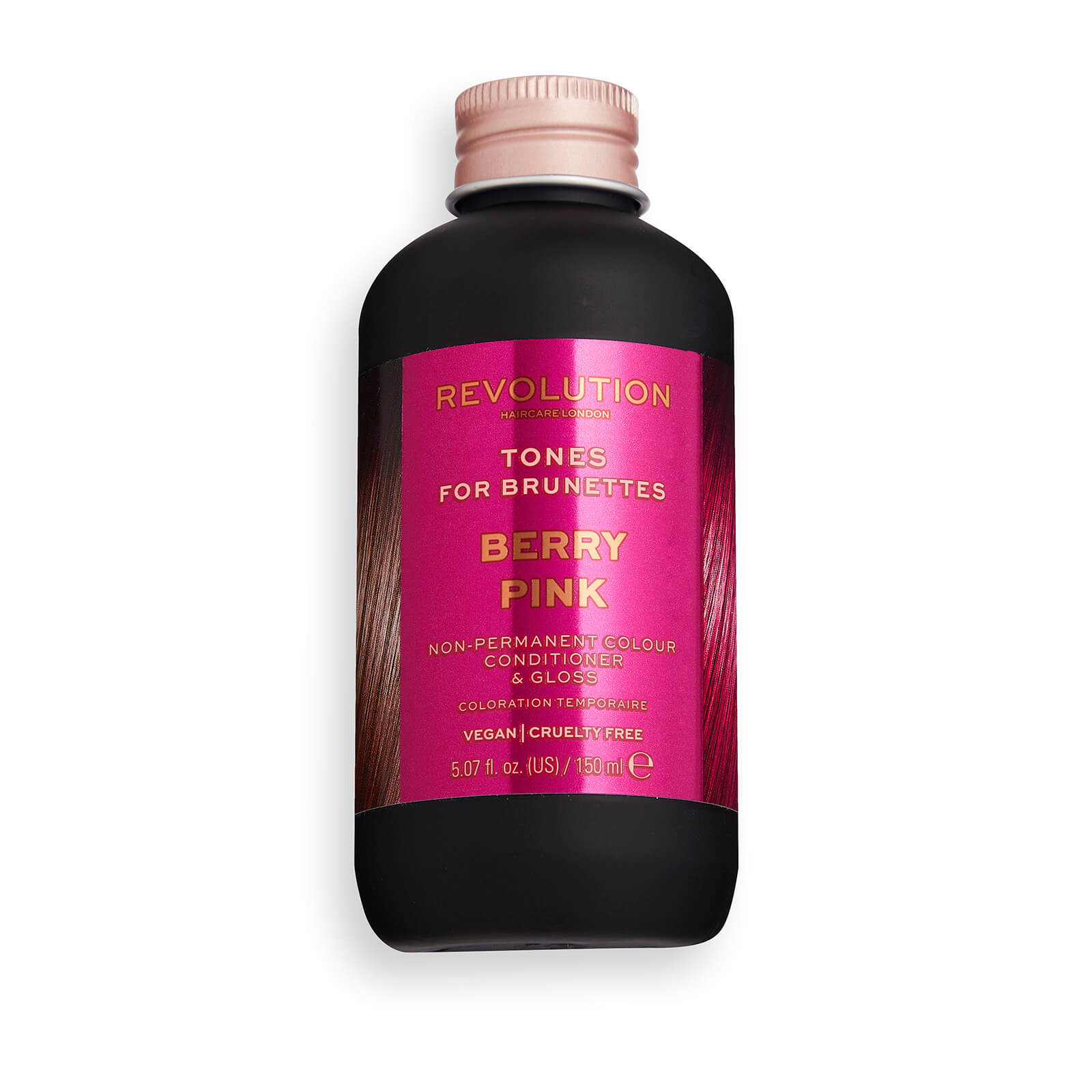Revolution Hair Tones for Brunettes 150ml (Various Shades) - Berry Pink