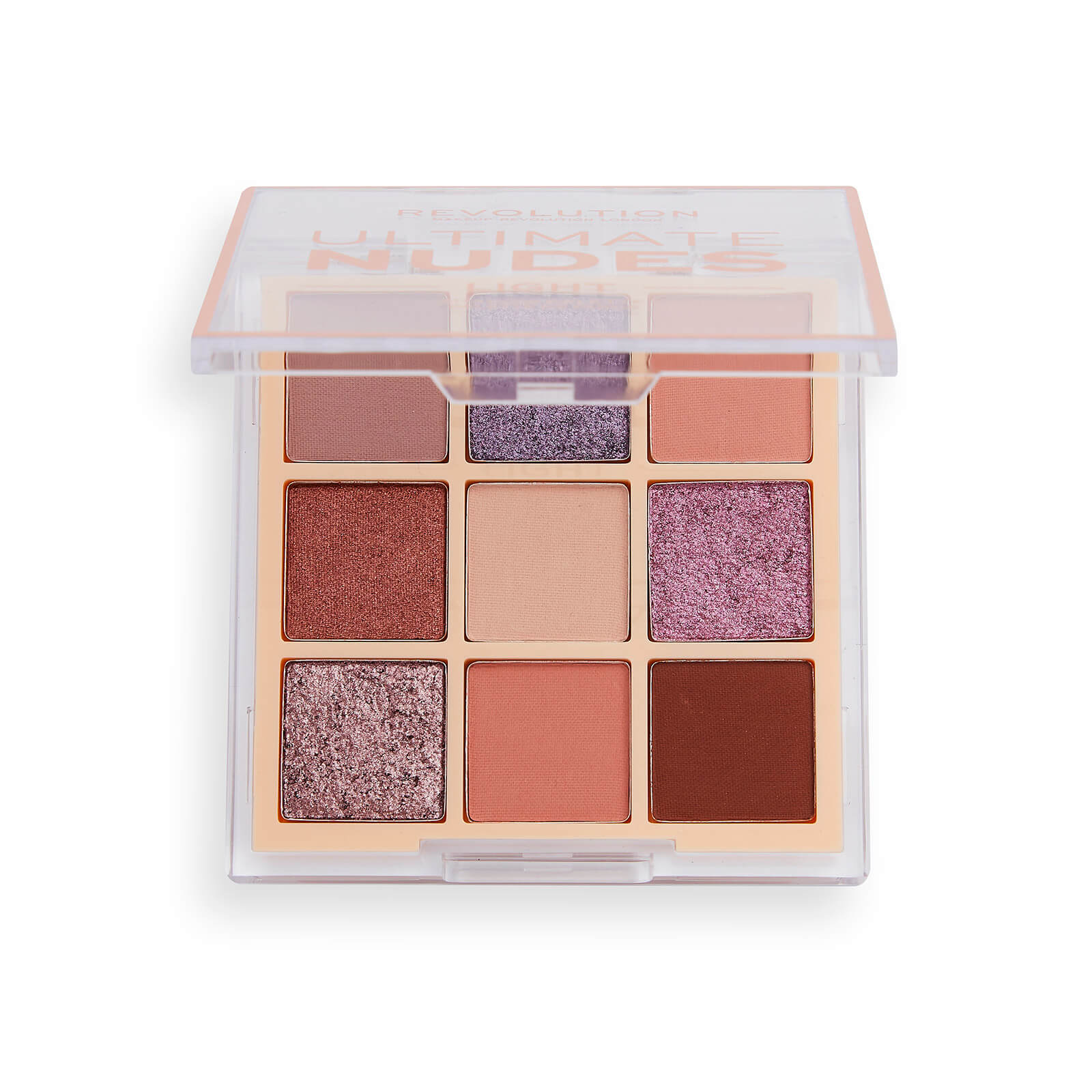 Image of Makeup Revolution Ultimate Nudes Shadow Light palette di ombretti