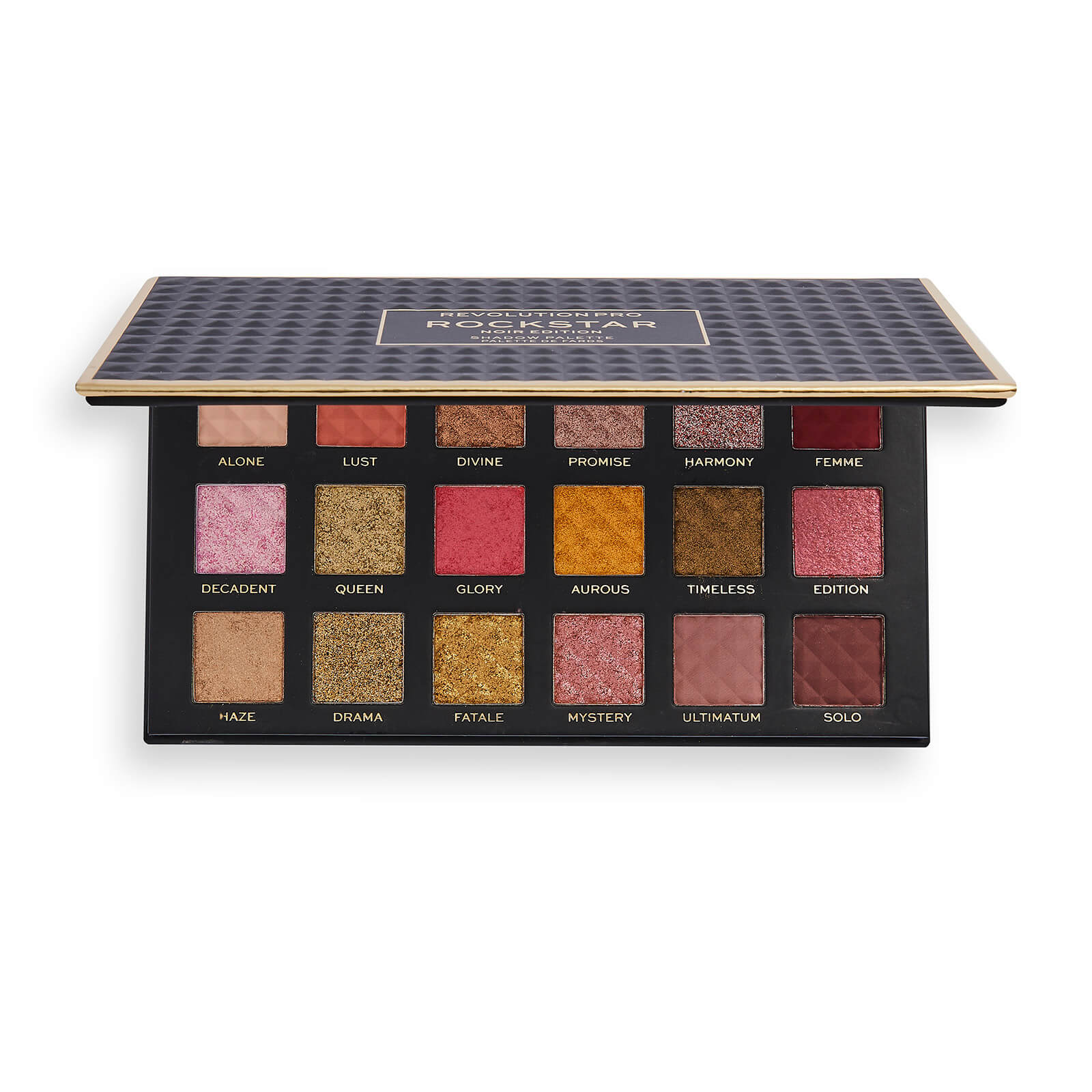 

Revolution Pro Rockstar Shadow Palette Noir Edition