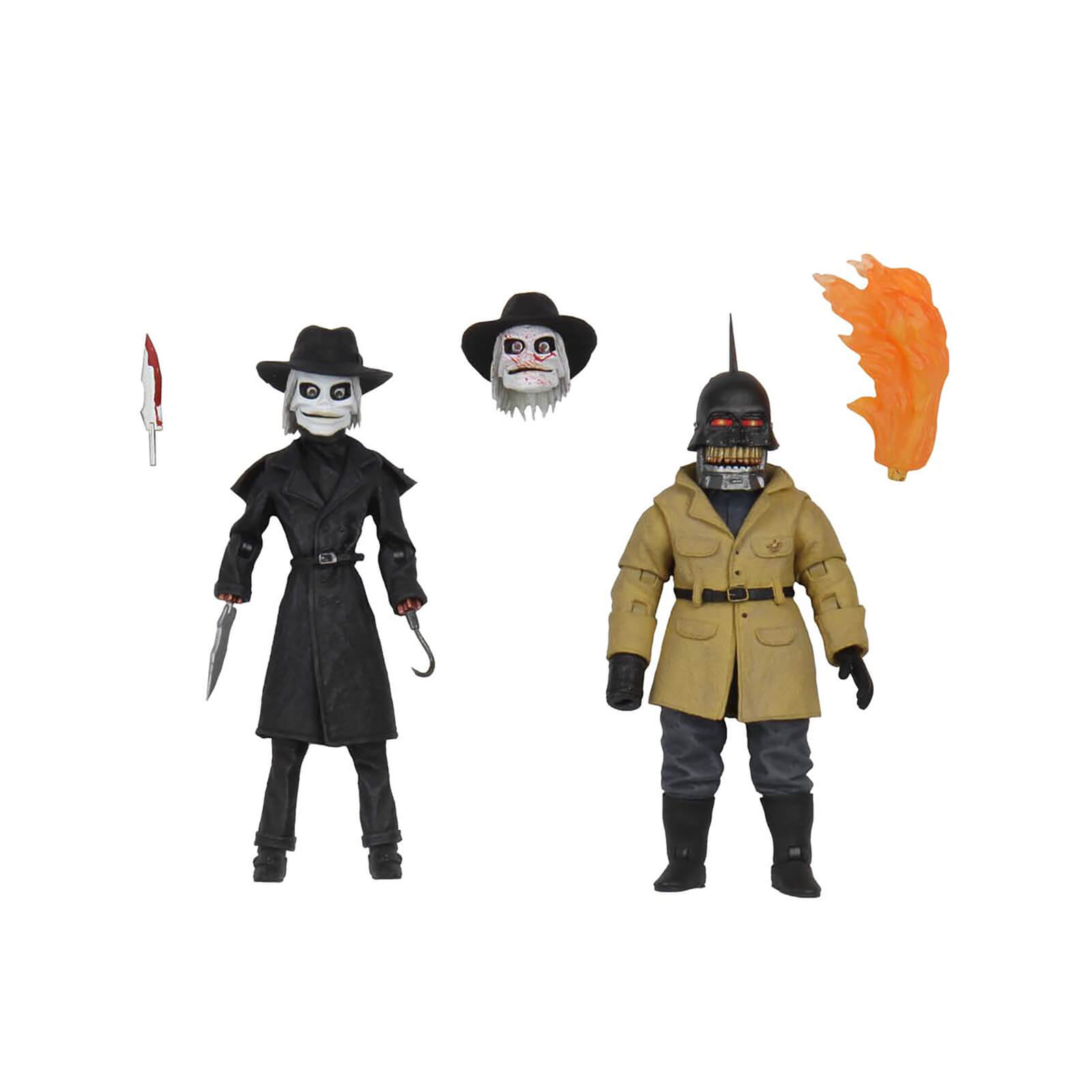 Figurines NECA Puppet Master Blade et Torch Ultimate (Lot de 2)