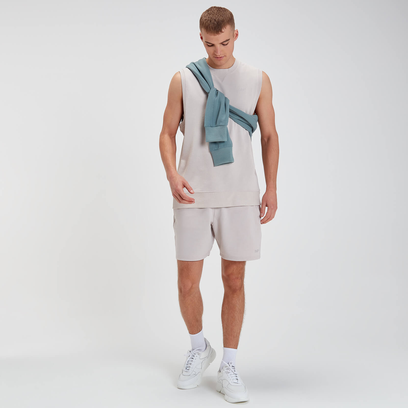 5056379603057 - Herren Tanktop für Ruhetage – Hellgrau - M 5056379603057 - Herren Tanktop für Ruhetage – Hellgrau - M