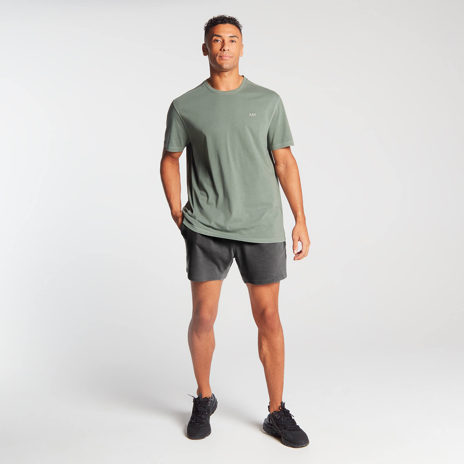 MP Men's Raw Training Shorts - Black   - M