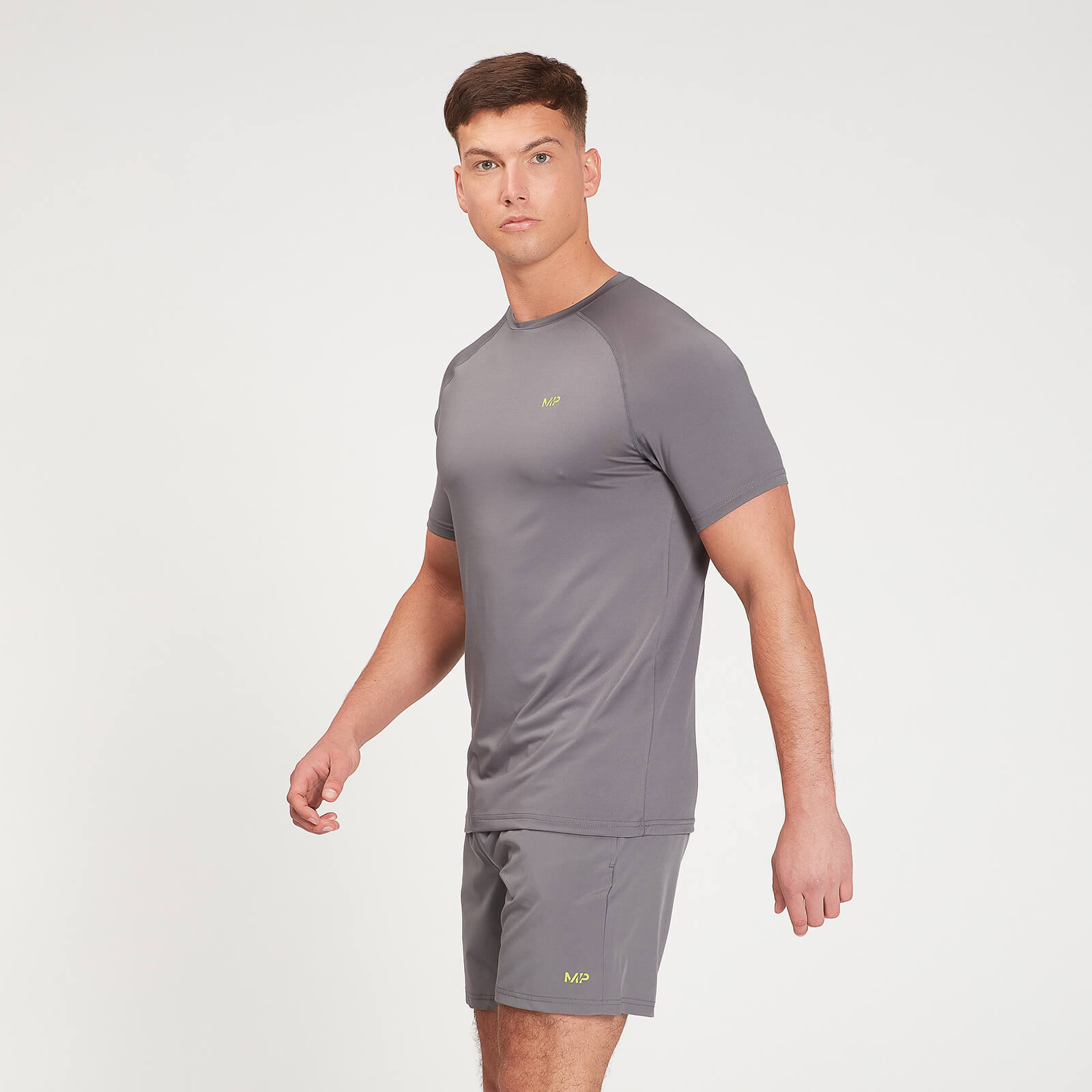 Купить MP Men's Graphic Running Short Sleeve T-Shirt - Carbon - XXS, Myprotein International