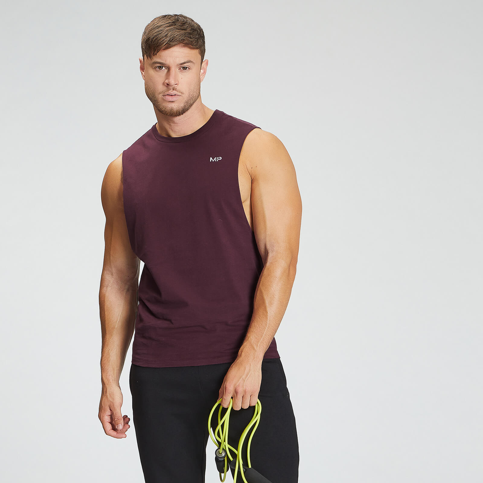 

MP Men's Essentials Drop Armhole Tank - Port - S
