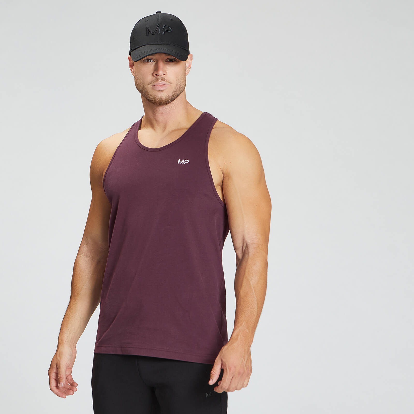 

MP Men's Essentials Stringer Vest - Port - XXXL