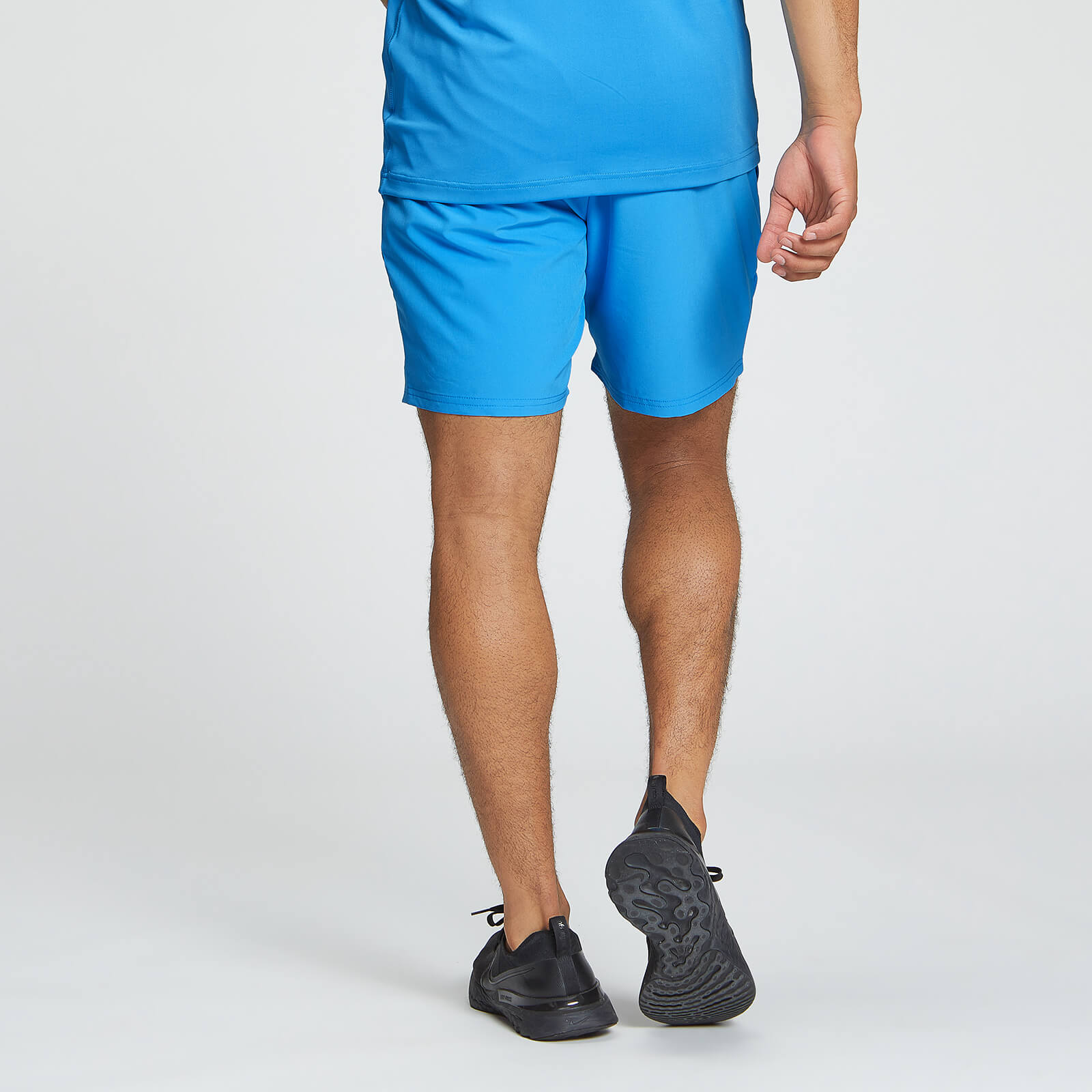 5056379613292 - Mens Essentials Woven Training Shorts - Bright Blue - XS