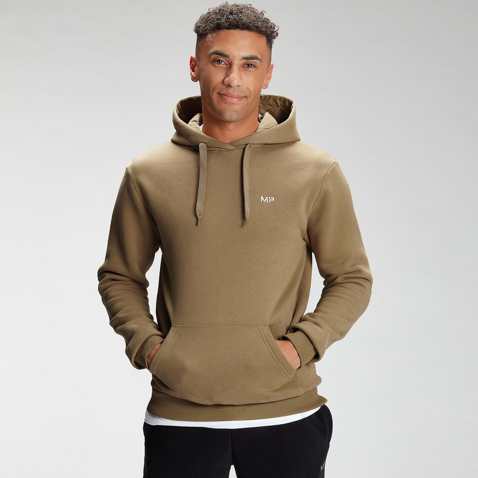 

MP Men's Essentials Hoodie - Dark Tan - XS