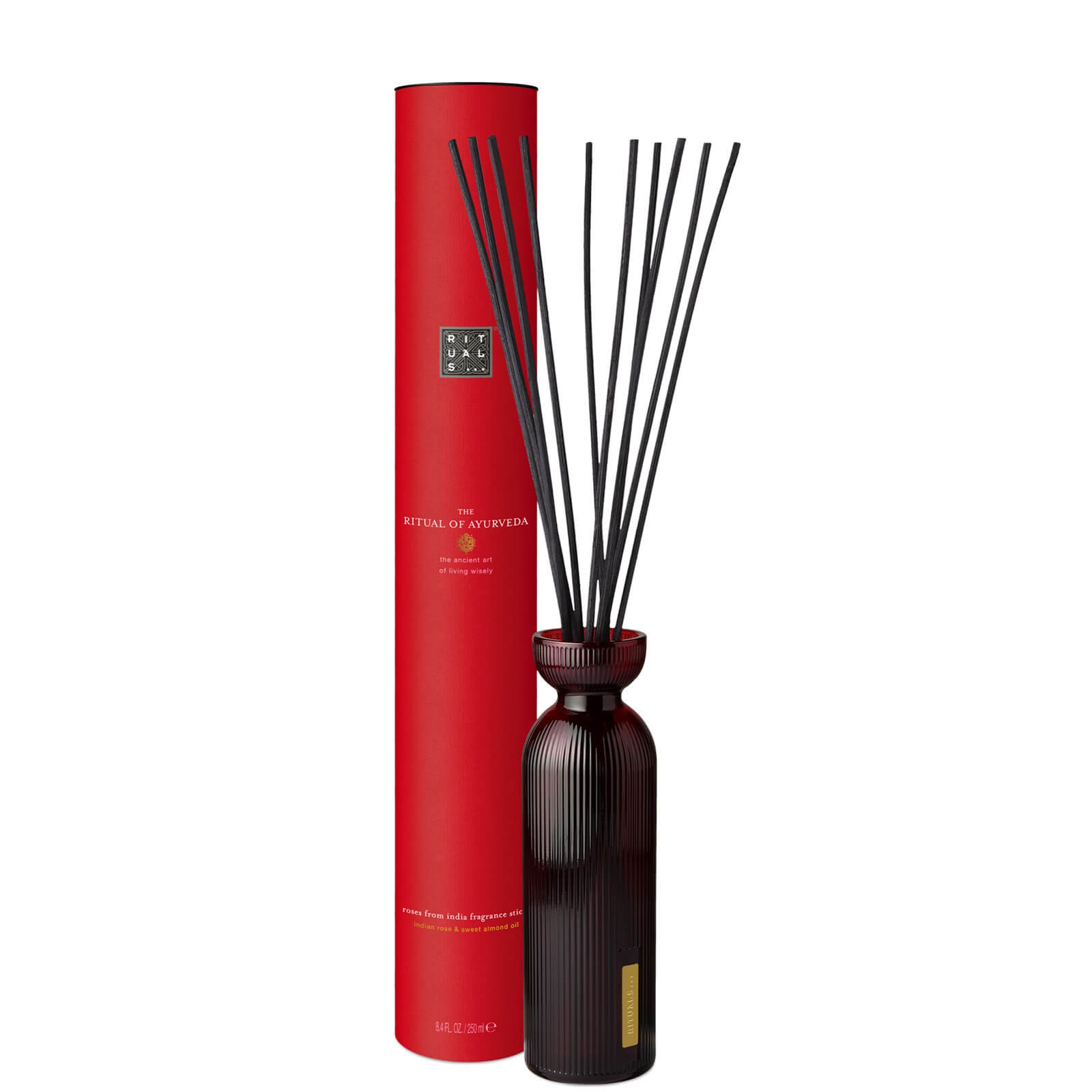 Rituals The Ritual Of Ayurveda Sweet Almond & Indian Rose Reed Diffuser 250ml In Red