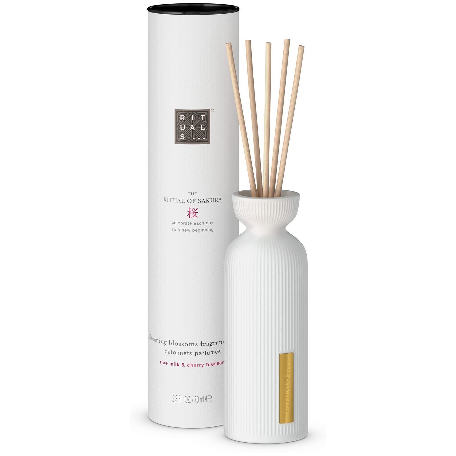 Rituals The Ritual of Sakura Floral Cherry Blossom & Rice Milk Mini Reed Diffuser 70ml