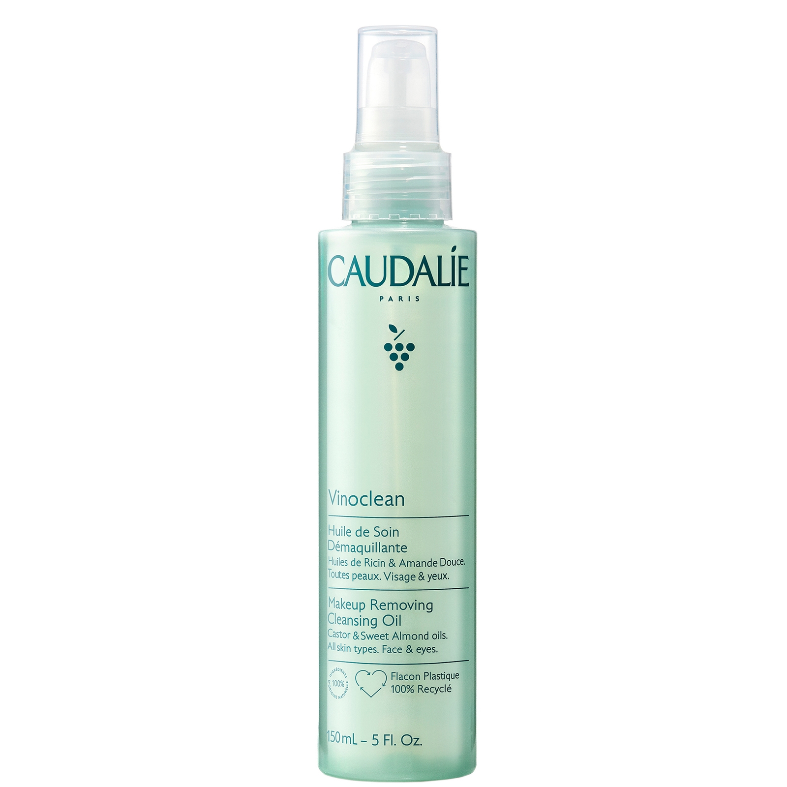 Photos - Facial / Body Cleansing Product Caudalie Vinoclean Makeup Removing Cleansing Oil 150ml 
