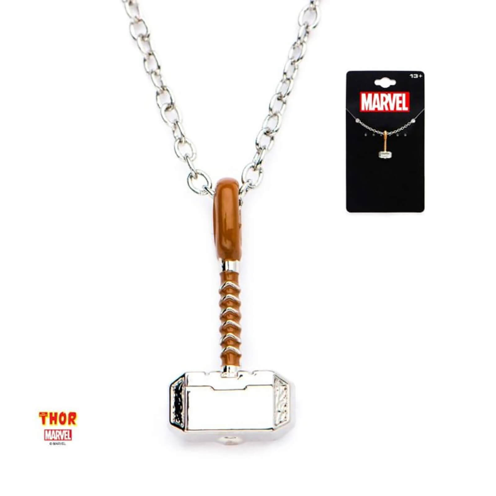 Marvel Thor Hammer Pendant Necklace