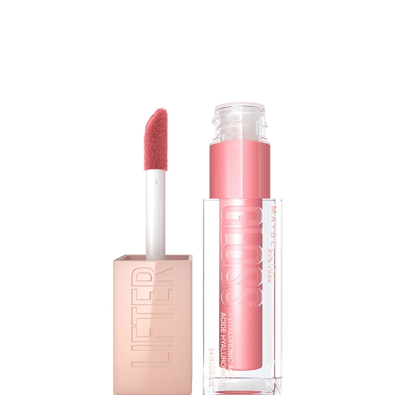 Maybelline Lifter Gloss Hydrating Lip Gloss with Hyaluronic Acid 5g (Various Shades) - 004 Silk