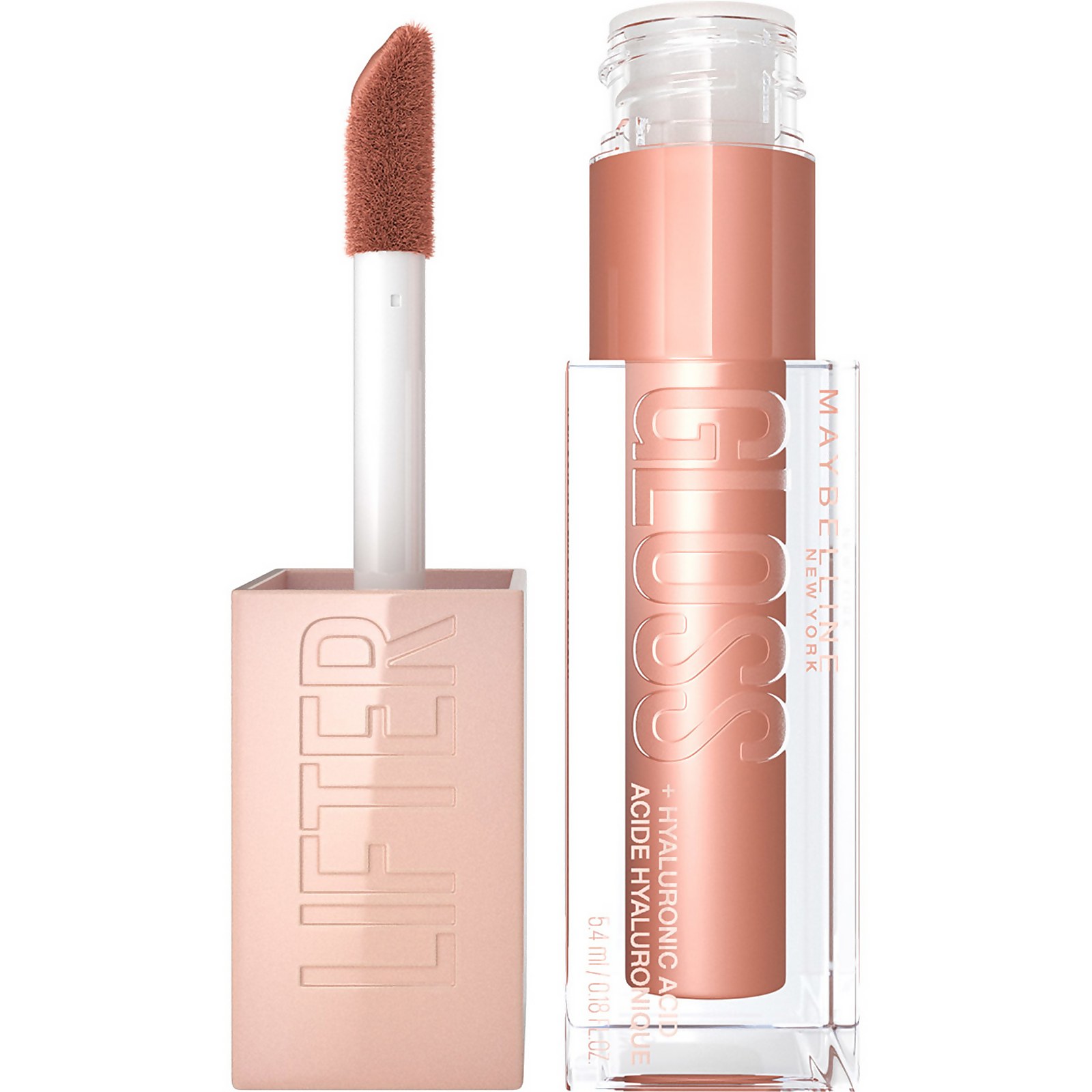 Image of Maybelline Lifter Gloss Hydrating Lip Gloss with Hyaluronic Acid 5g (Various Shades) - 008 Stone