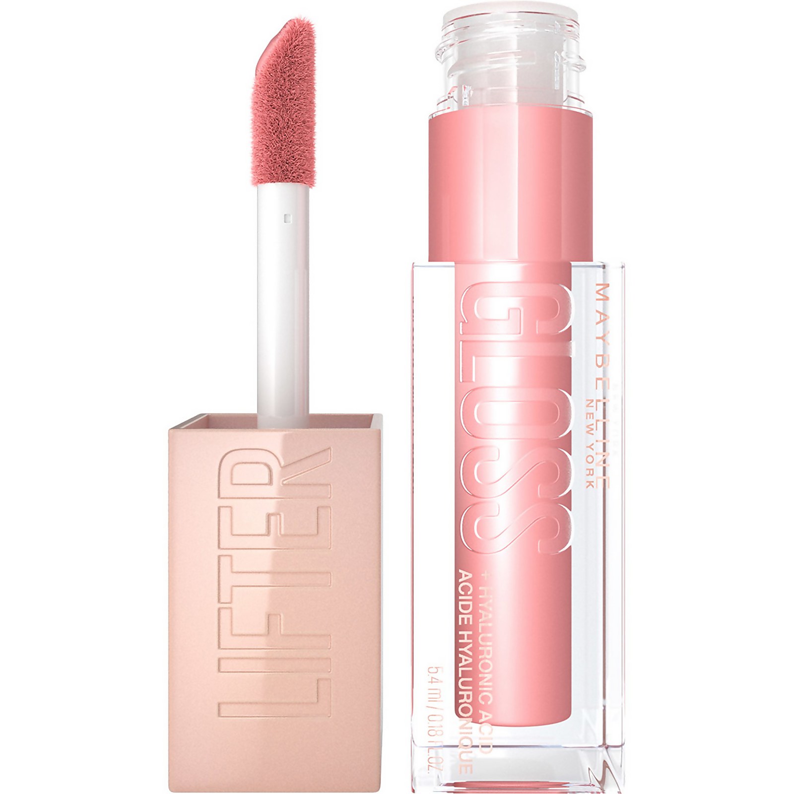 Maybelline Lifter Gloss Hydrating Lip Gloss with Hyaluronic Acid 5g (Various Shades) - 006 Reef