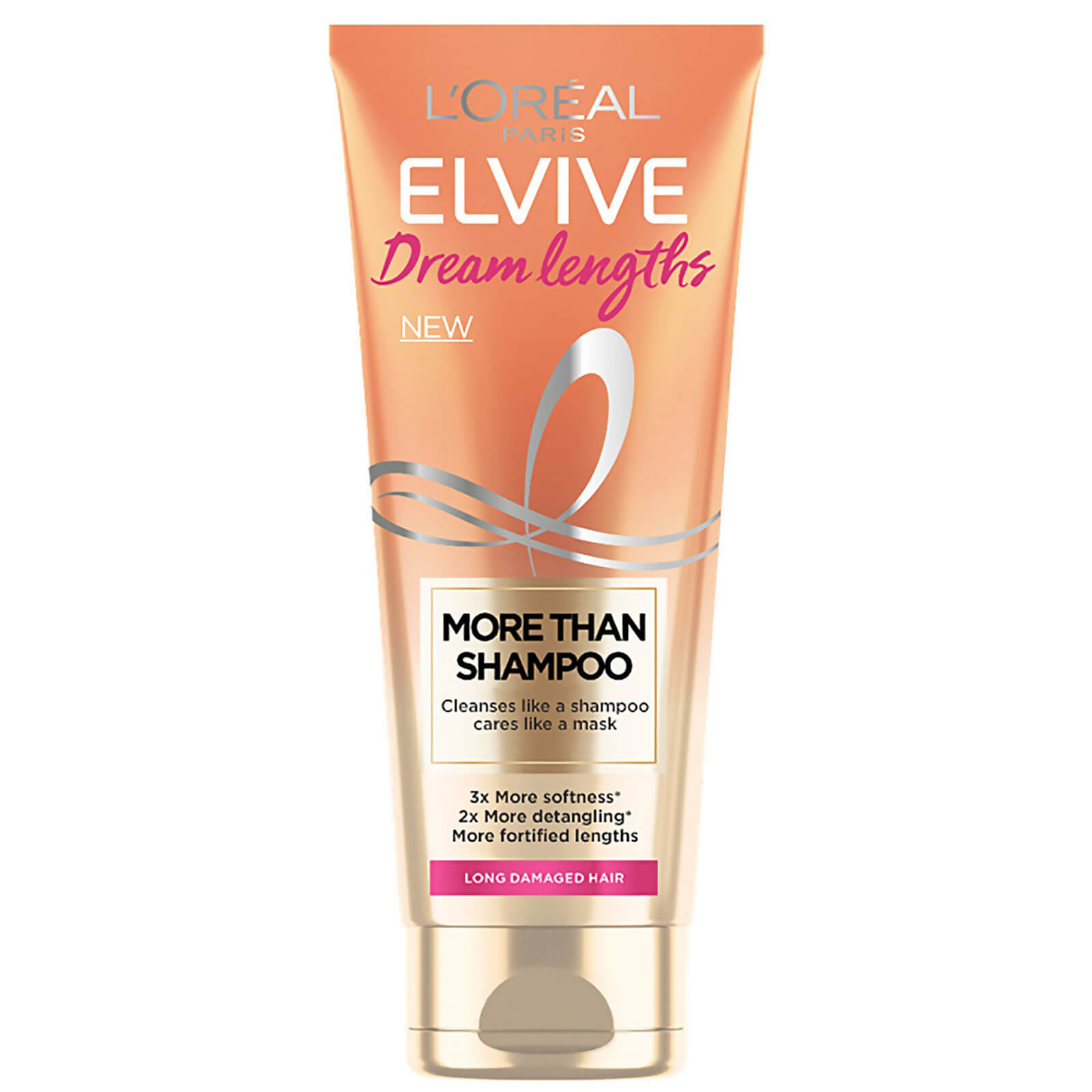 Photos - Hair Product LOreal L'Oréal Paris Elvive Dream Lengths More Than Shampoo Intense Care 200ml AA 