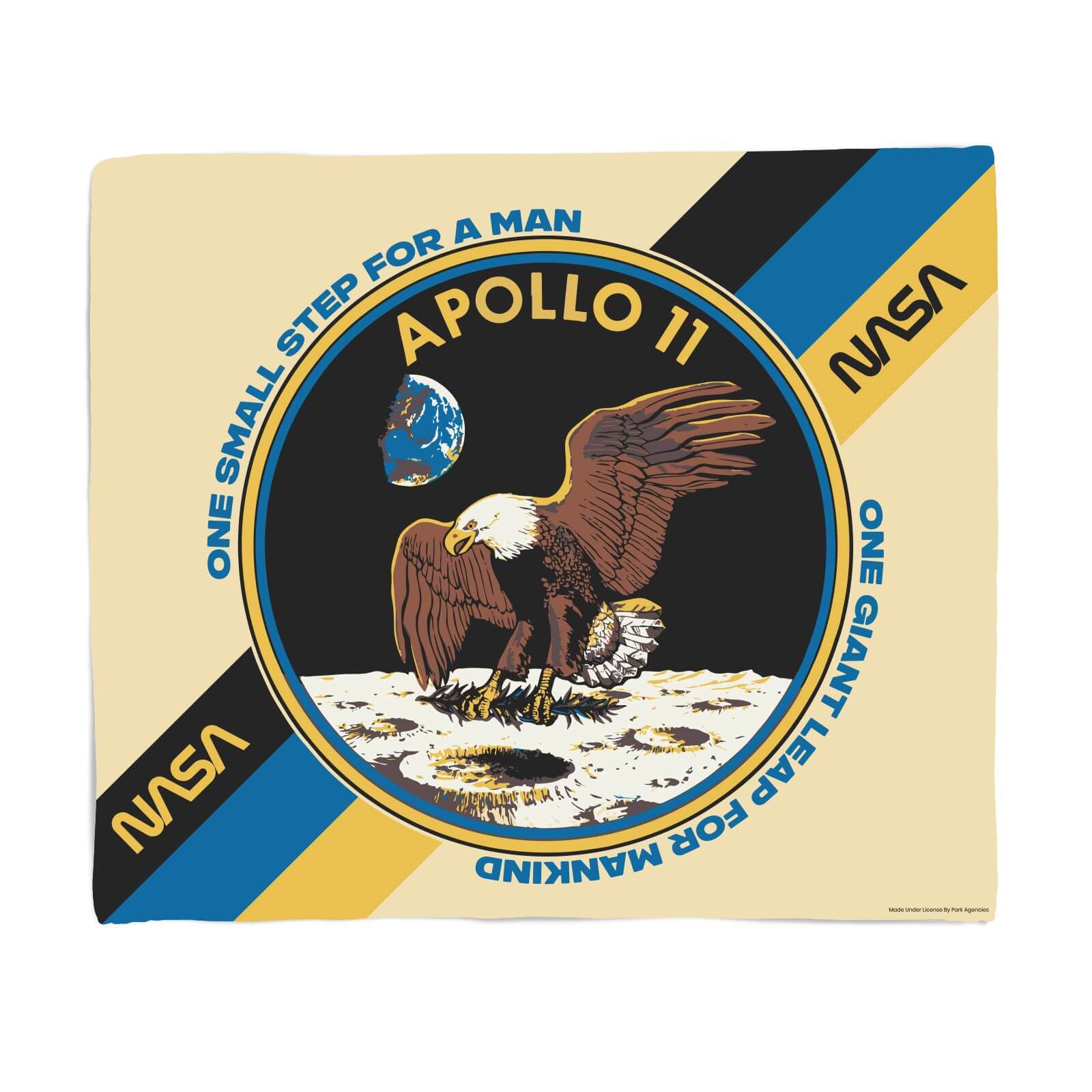 

NASA One Small Step Fleece Blanket - S