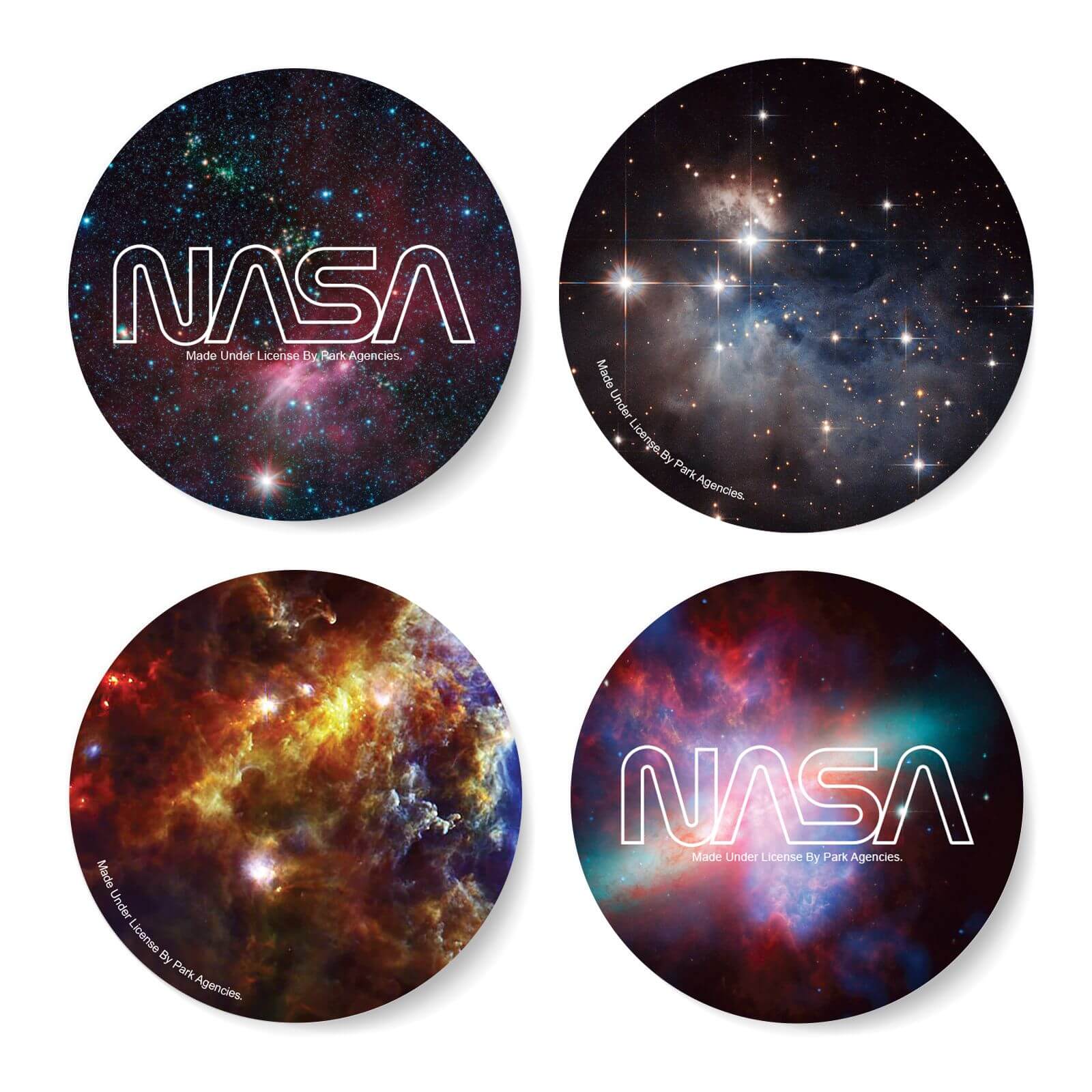 NASA Galaxy Brew Stop Coaster Set