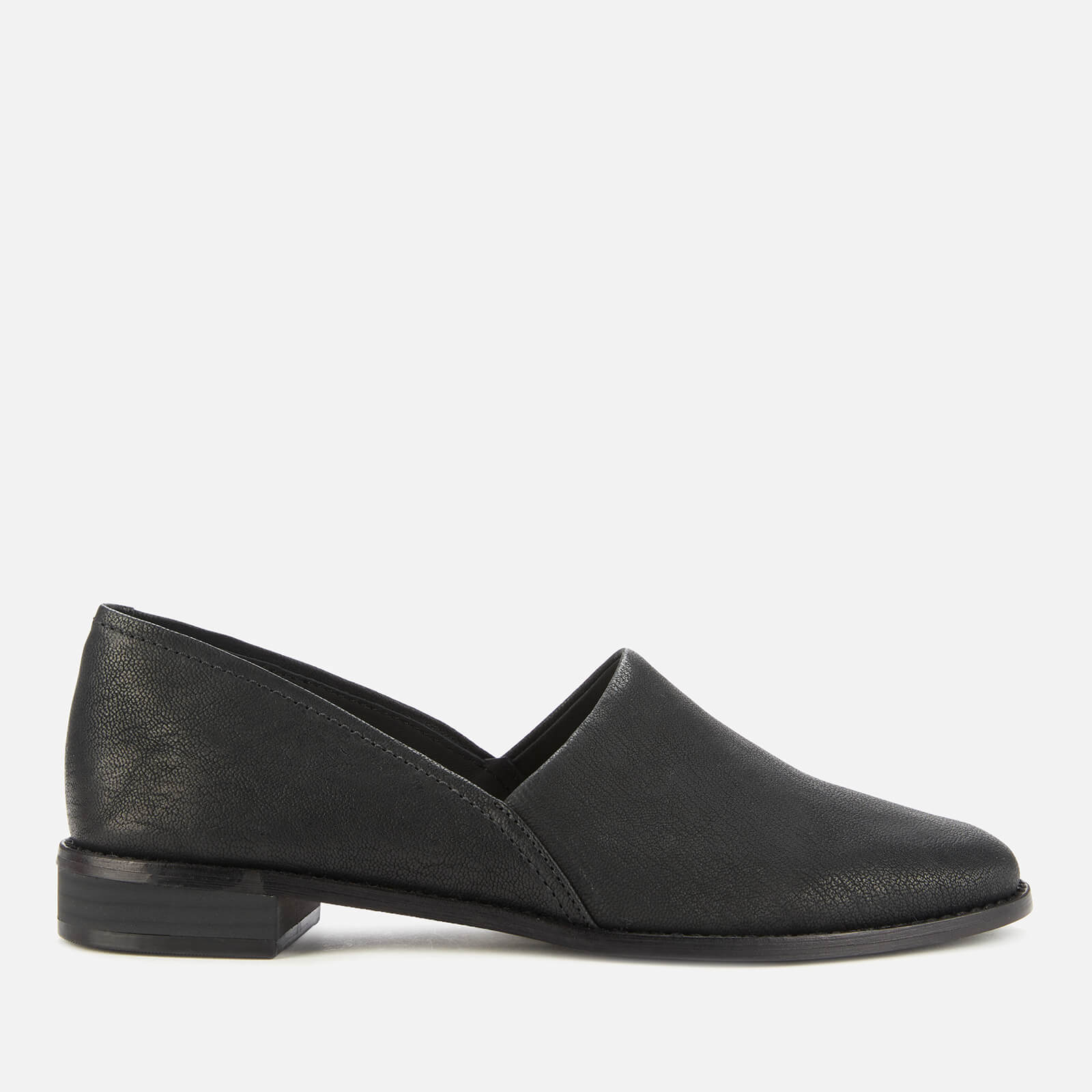 Clarks Women’s Pure Easy Leather Flats - Black