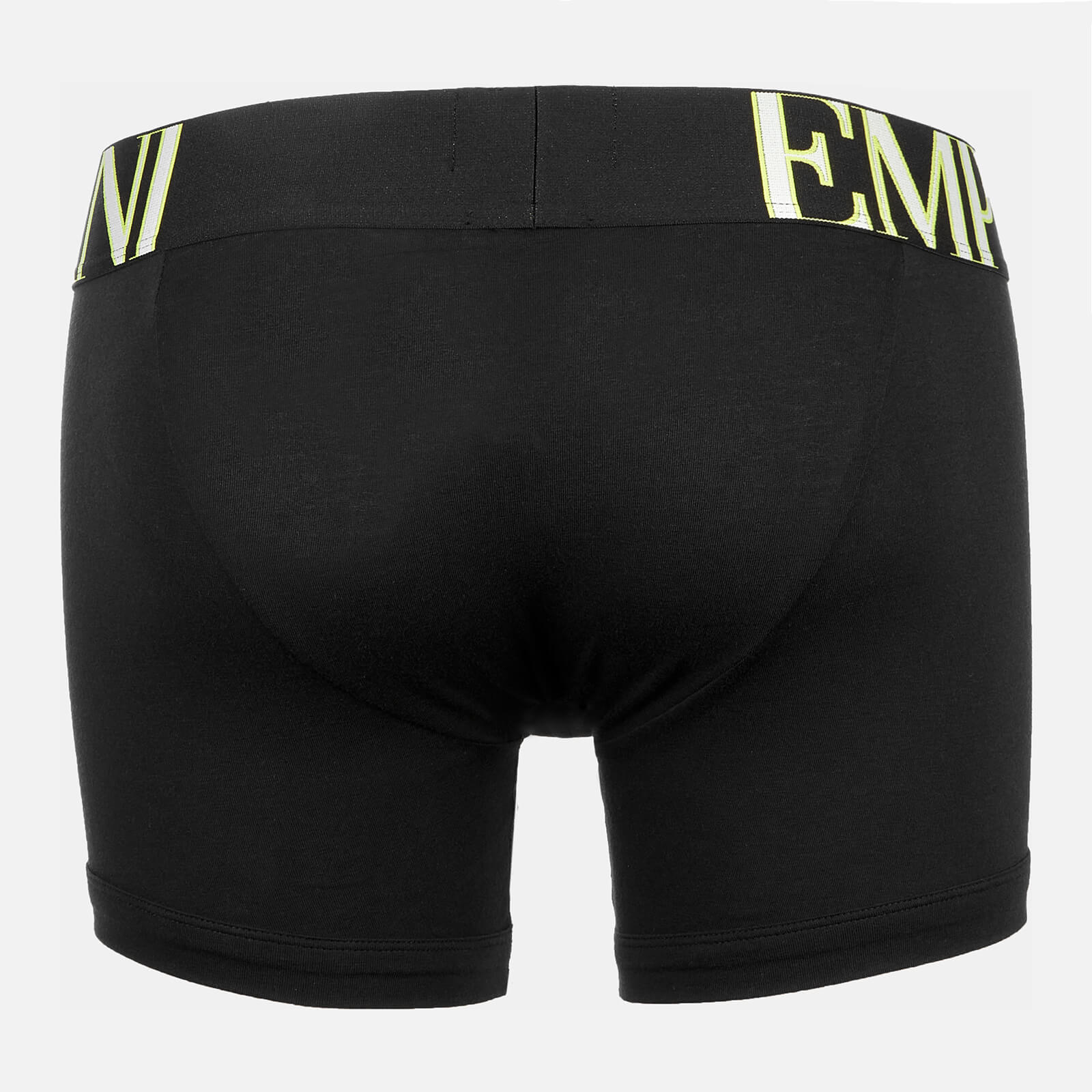 Emporio Armani Men's Megalogo Boxer Shorts - Black - M