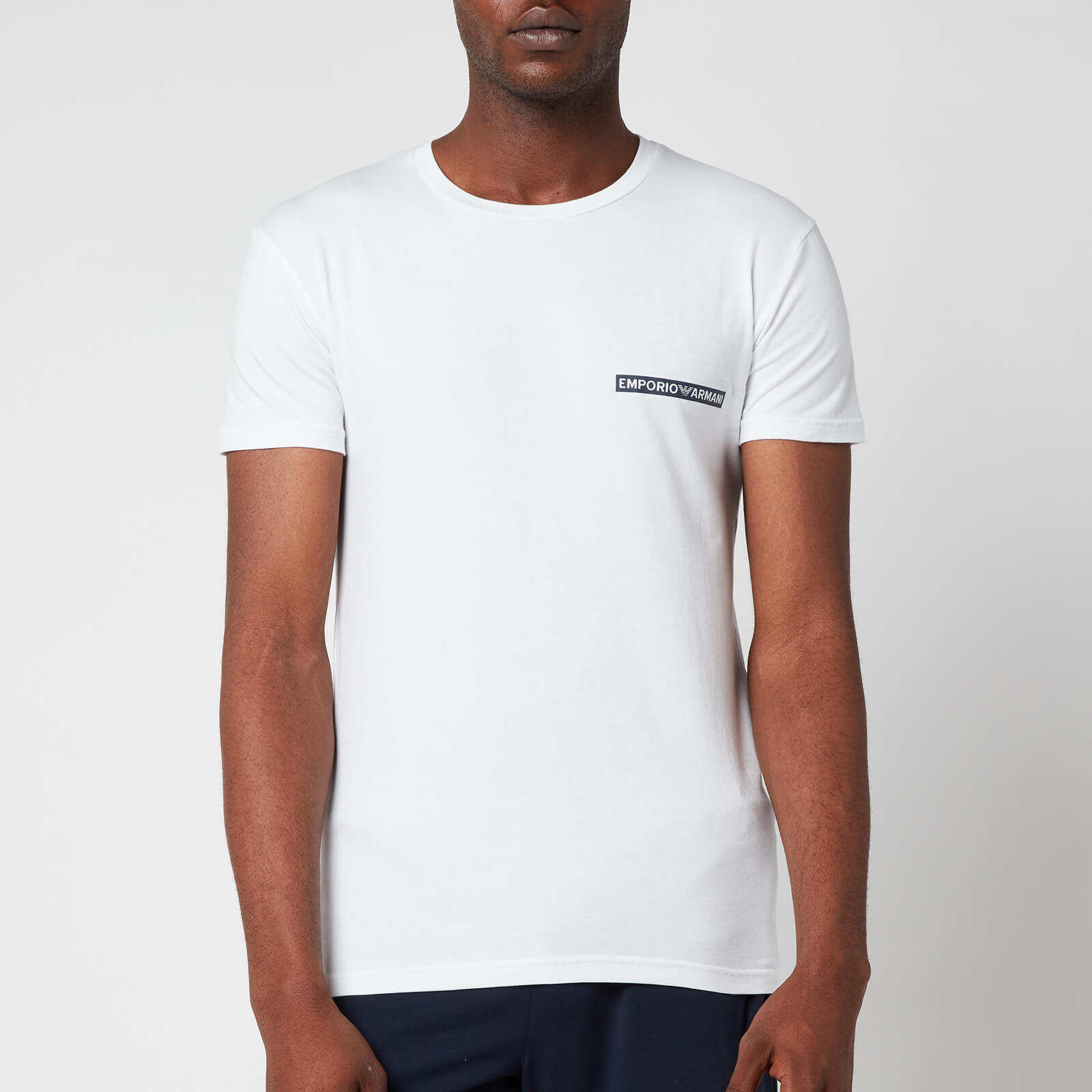 Emporio Armani Men's The New Icon Crew Neck T-Shirt - White - S