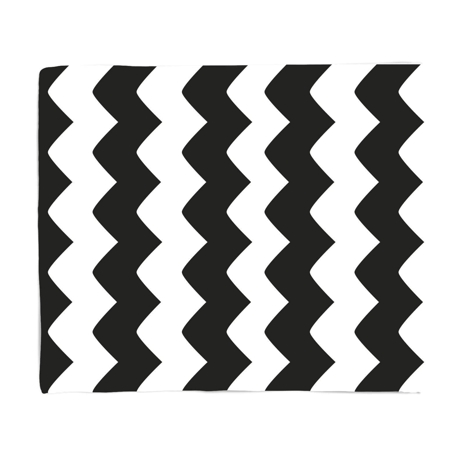 Geo Zig Zag Fleece Blanket