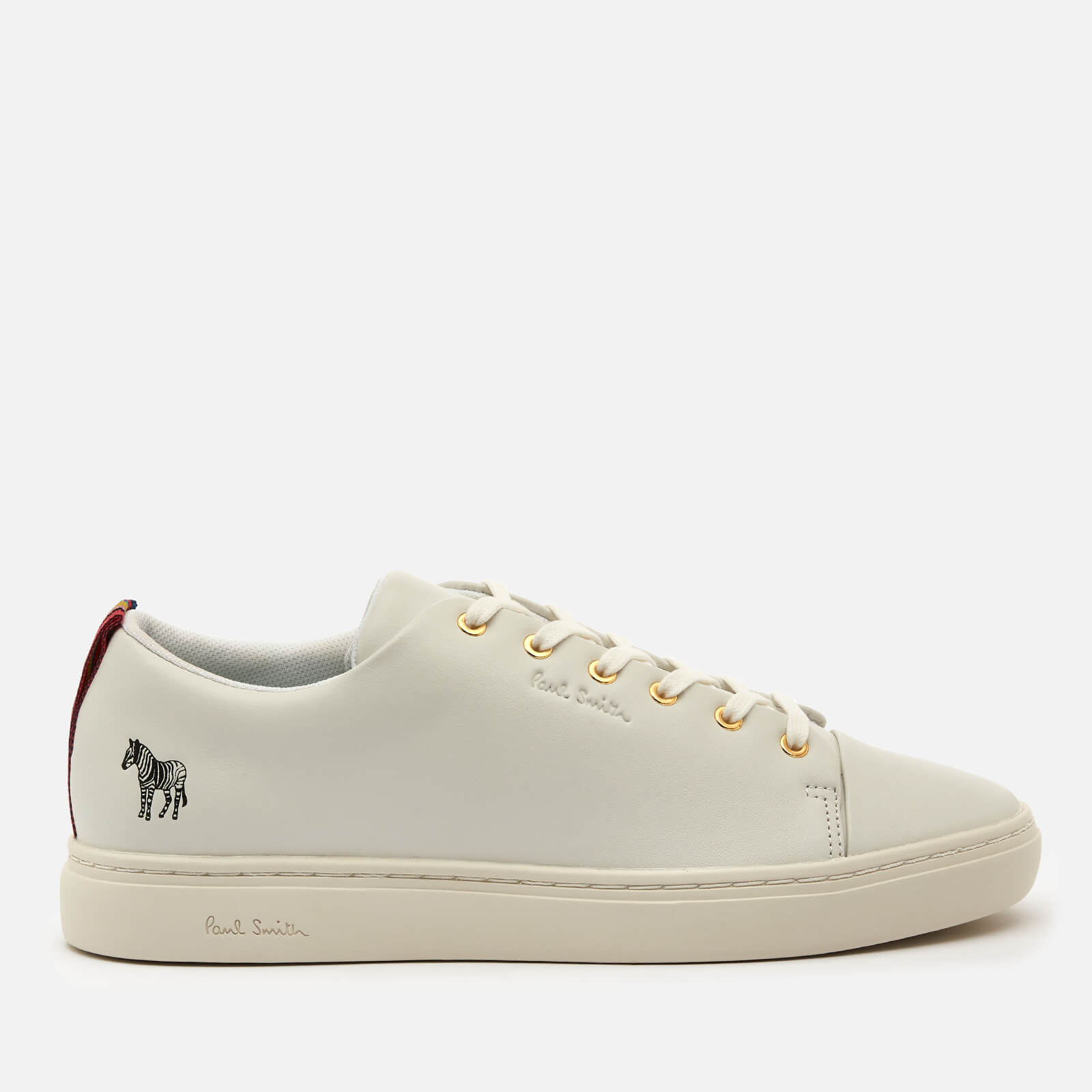 Paul Smith Women's Lee Leather Cupsole Trainers - White - UK 8