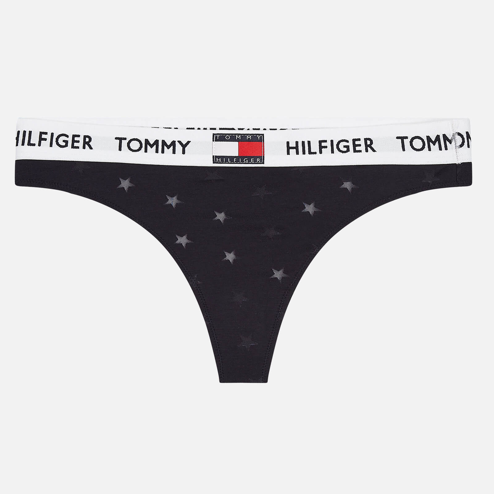 Tommy Hilfiger Women's Star Print Thong - Desert Sky - XS