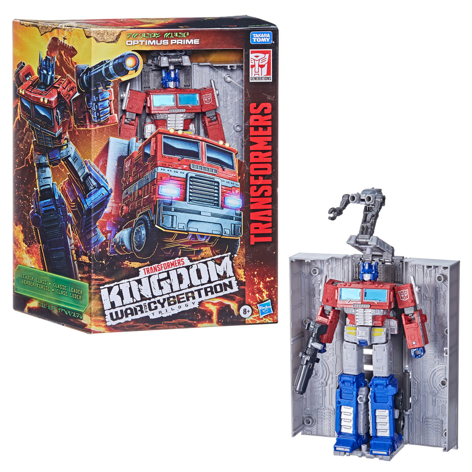 Hasbro Transformers War for Cybertron Leader Optimus Prime Action Figure
