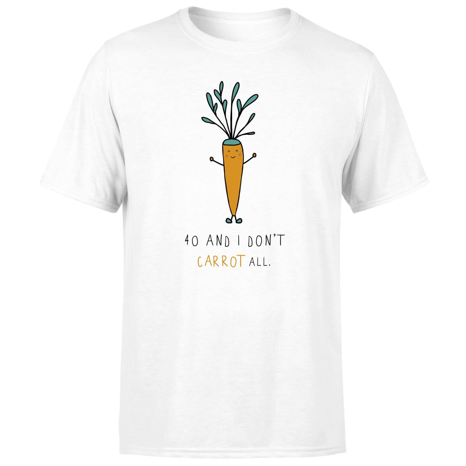 40th Birthday Carrot Men's T-Shirt - White - XS - White