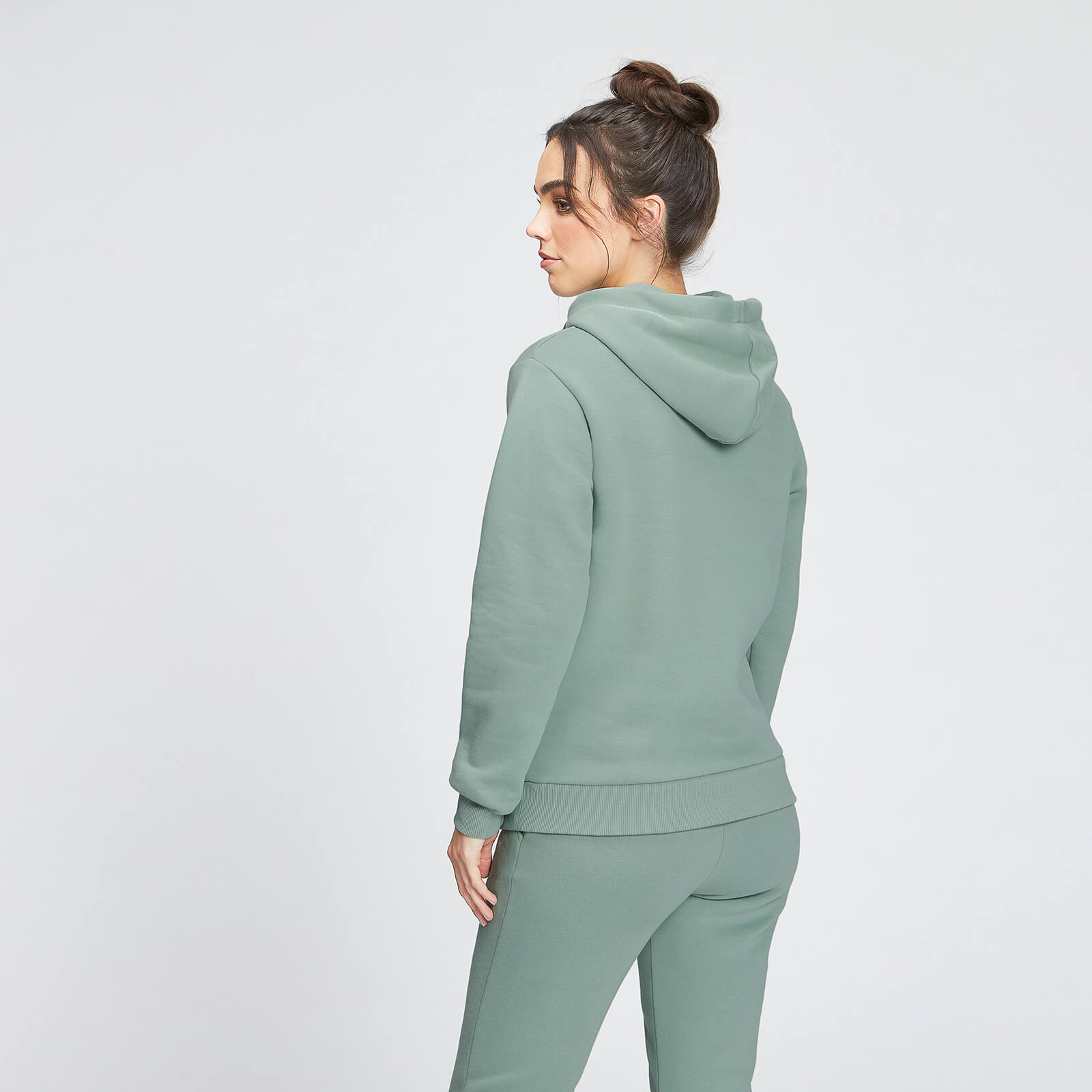 5056379618709 - Damen Essentials Kapuzenpulli — Hellgrün - S 5056379618709 - Damen Essentials Kapuzenpulli — Hellgrün - S