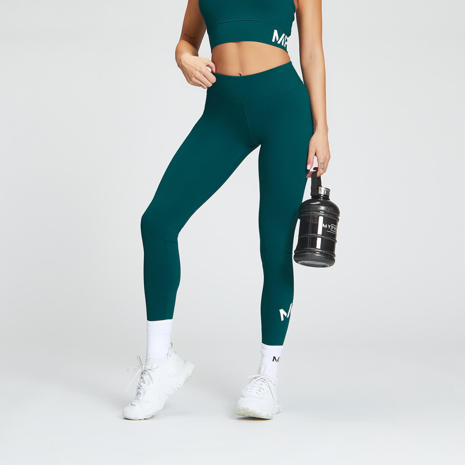 MP Essentials Training Women's Leggings - Deep Teal - XXS