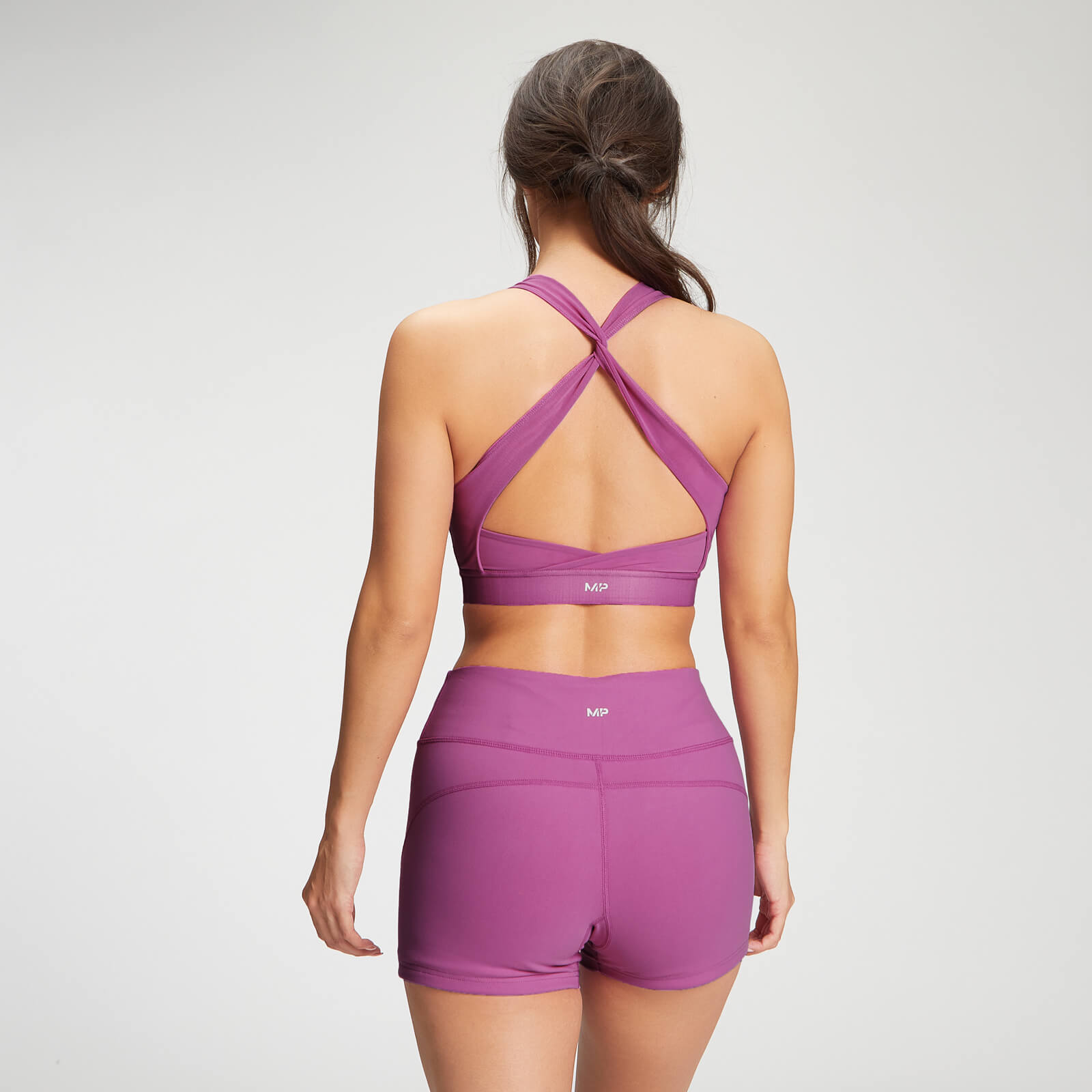 

MP Women's Power Cross Back Sports Bra - Orchid - L