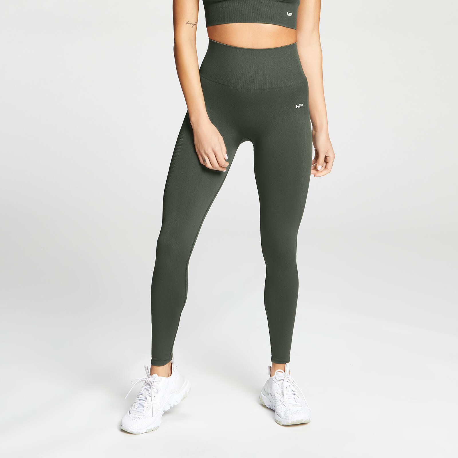MP Women's Shape Seamless Leggings - Vine Leaf - XXL