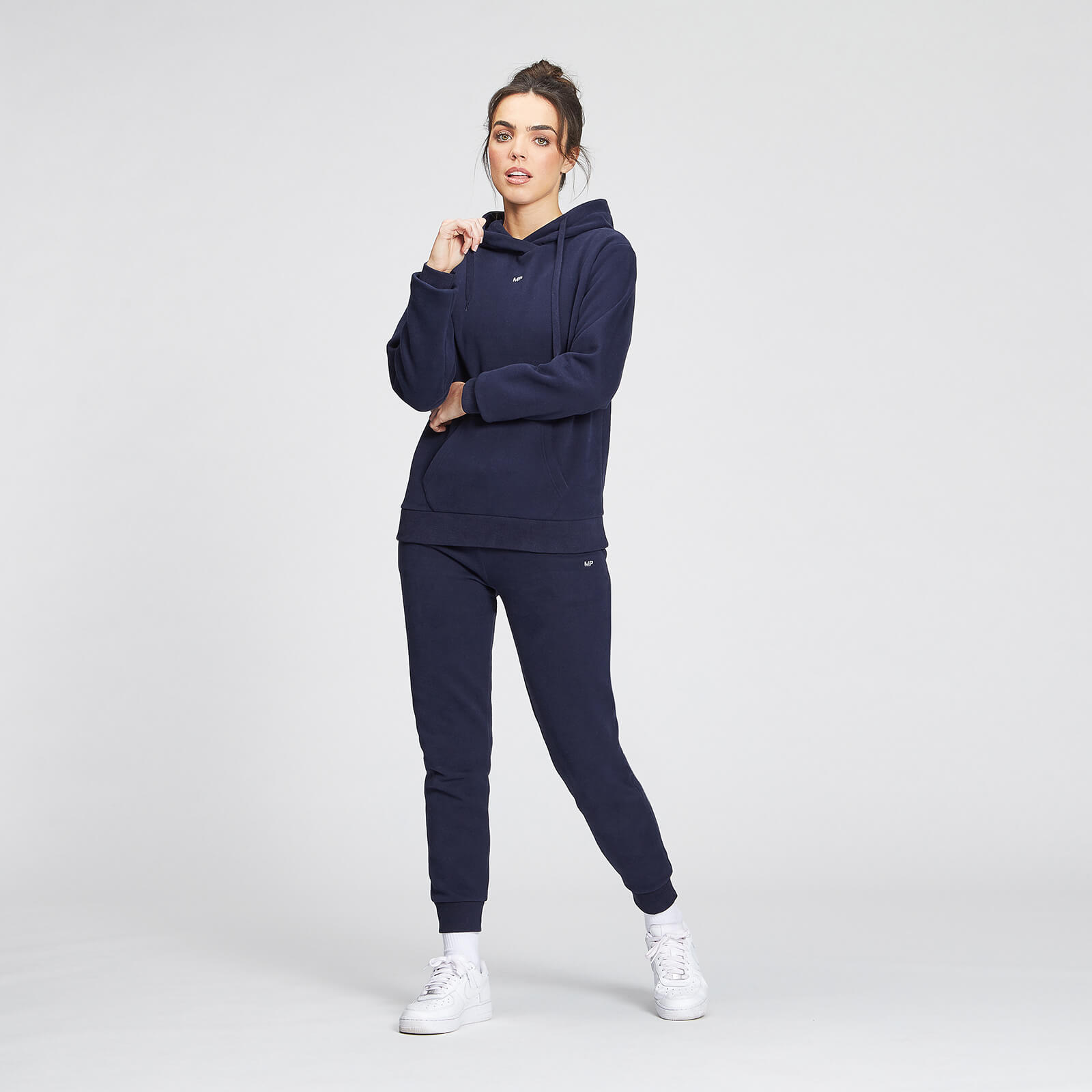 5056379631654 - Damen Essentials Kapuzenpulli — Navy - XS 5056379631654 - Damen Essentials Kapuzenpulli — Navy - XS