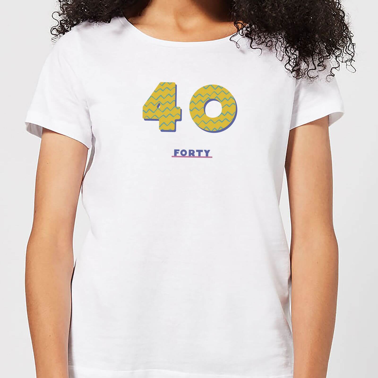 Forty Women's T-Shirt - White - XS - White