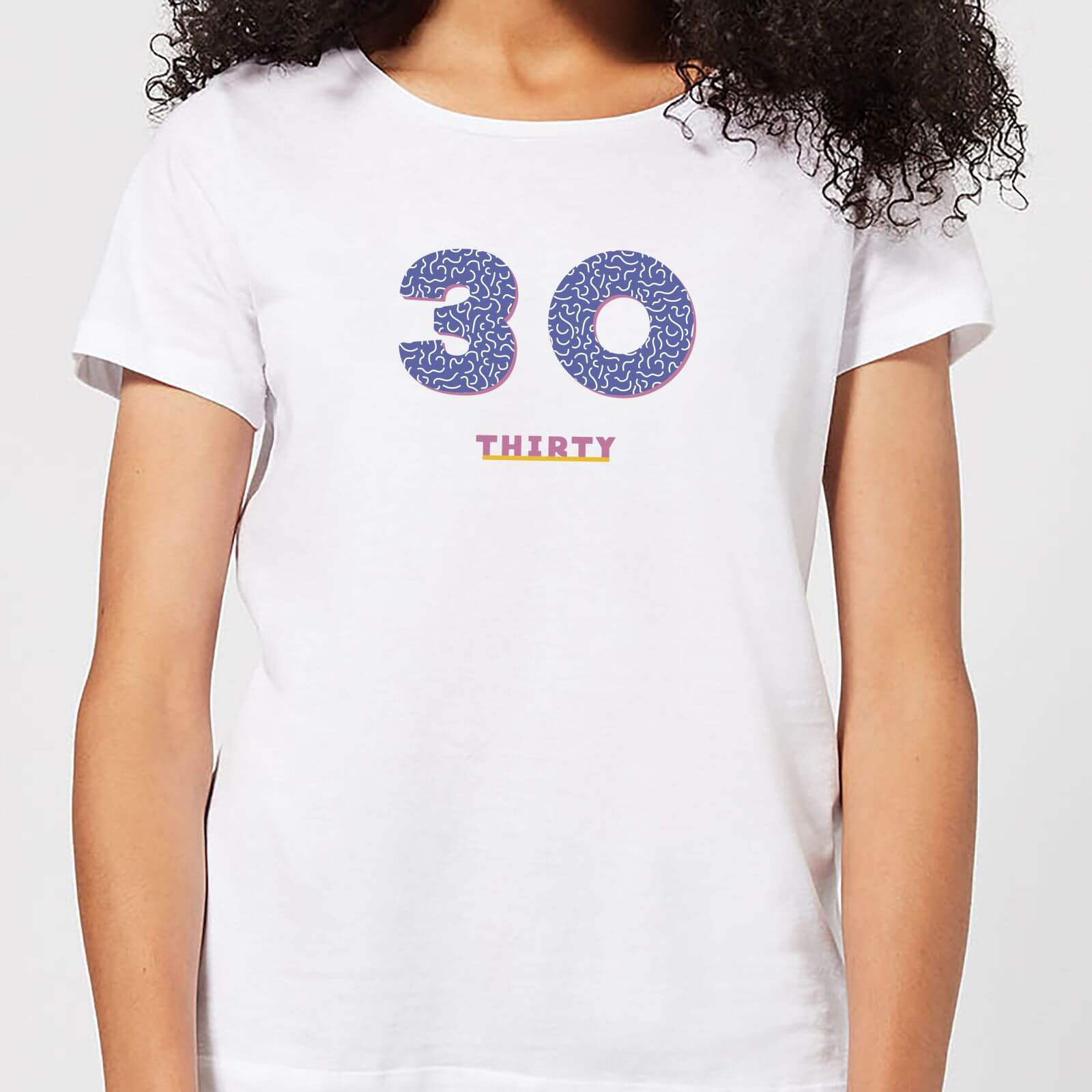 Thirty Women's T-Shirt - White - XS - White
