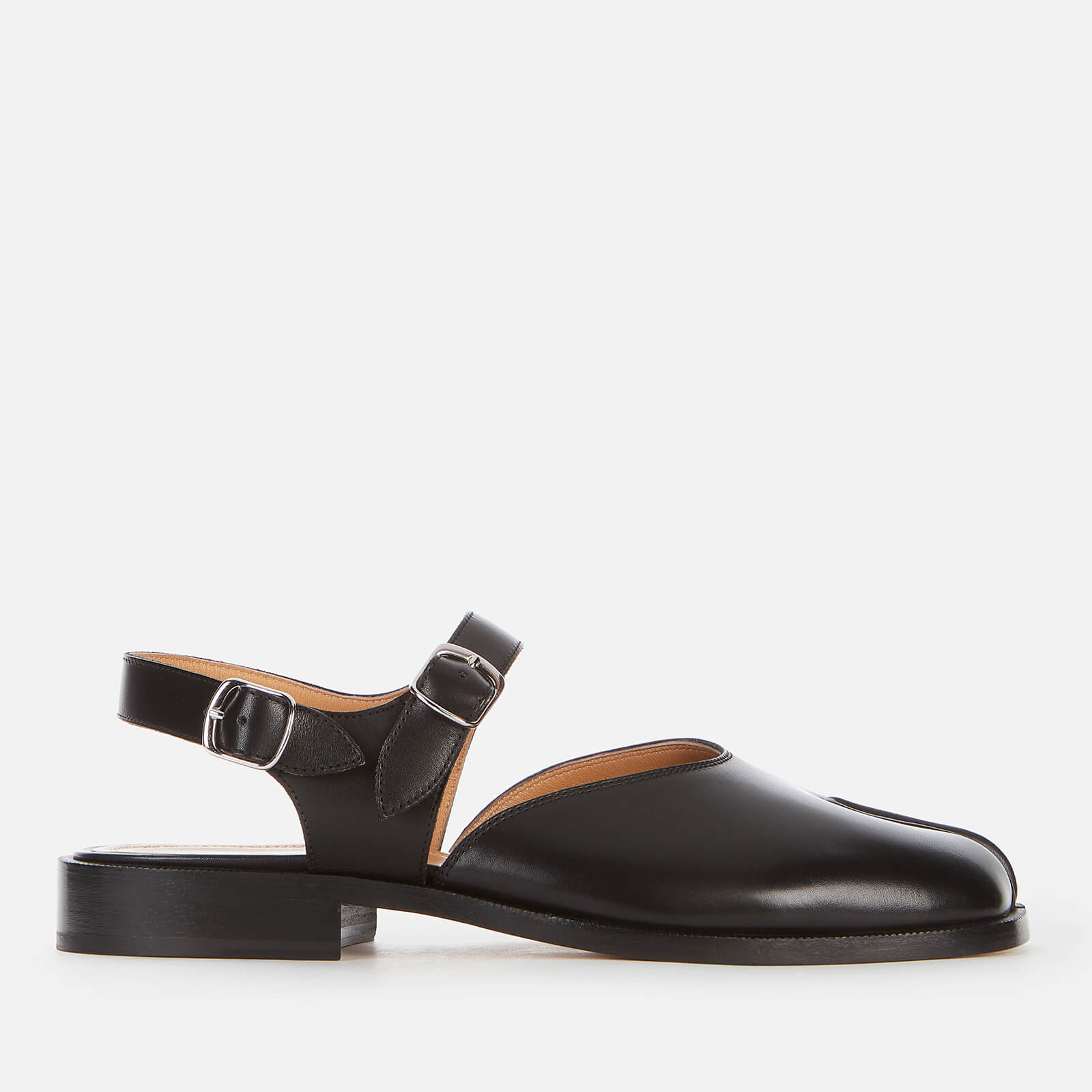 Maison Margiela Men's Tabi Leather Sandals - Black - UK 7