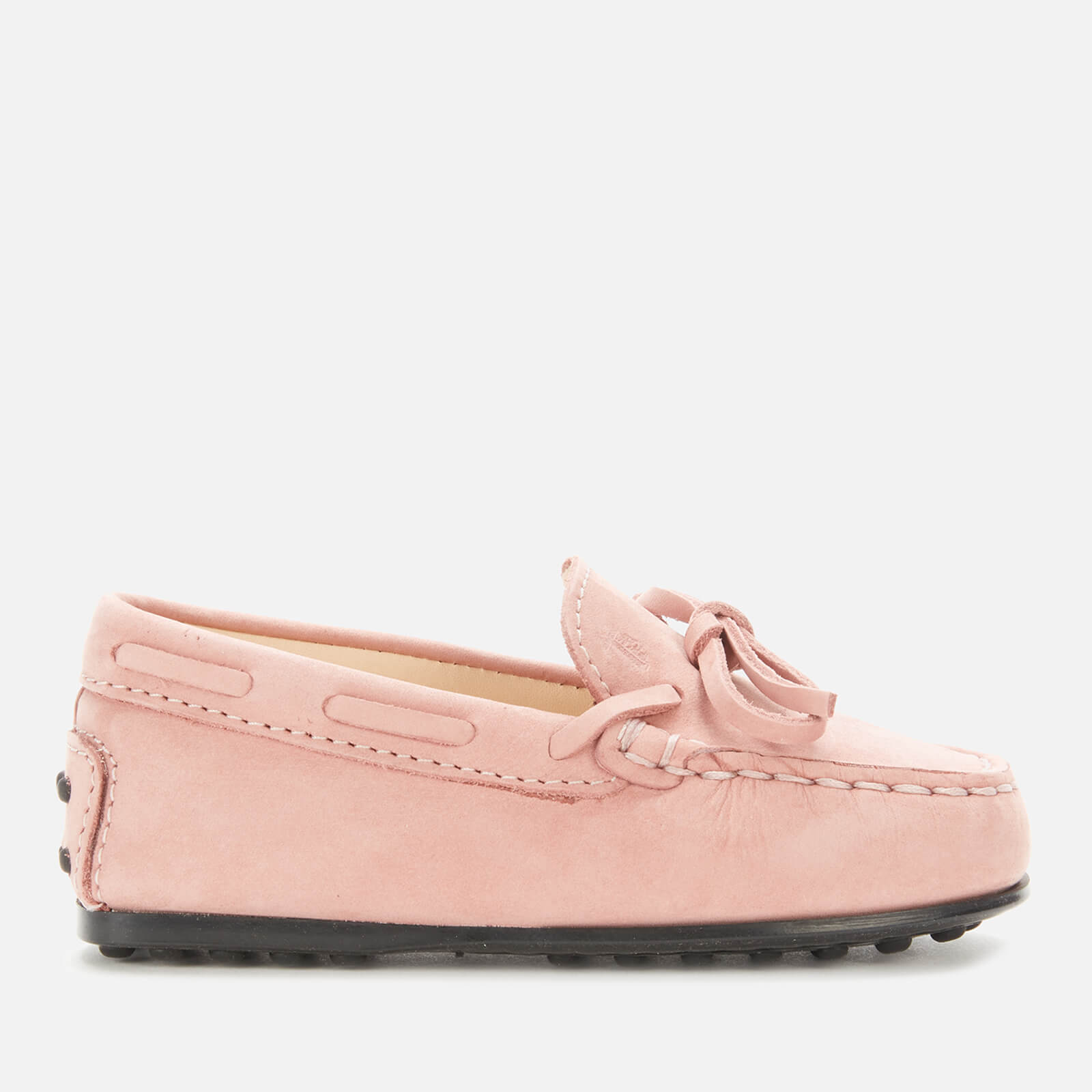 Tods Toddlers' Suede Loafers - Pink - UK 4 Baby