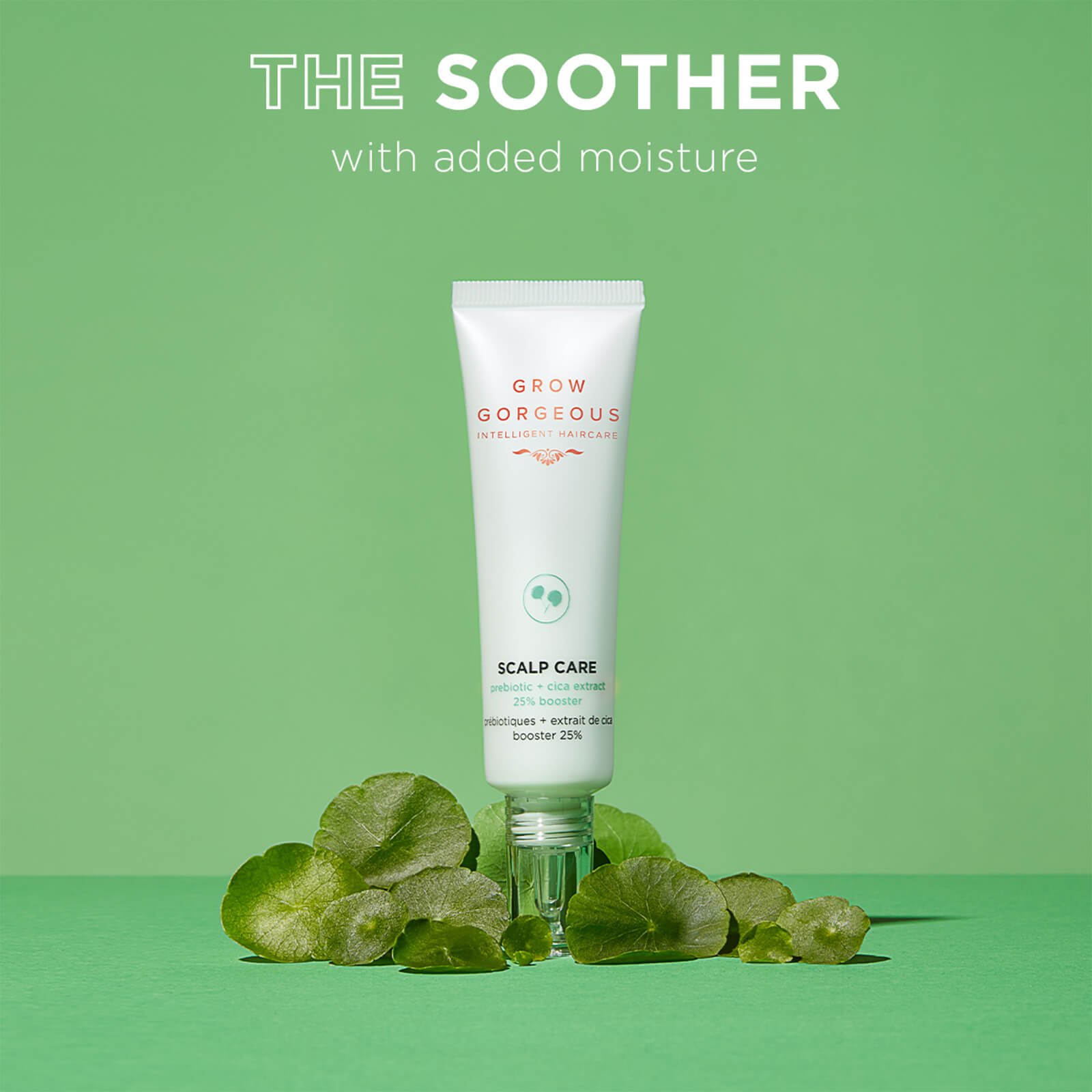 Grow Gorgeous Scalp Care Soothing Cica Extract 25% Booster + Prebiotic