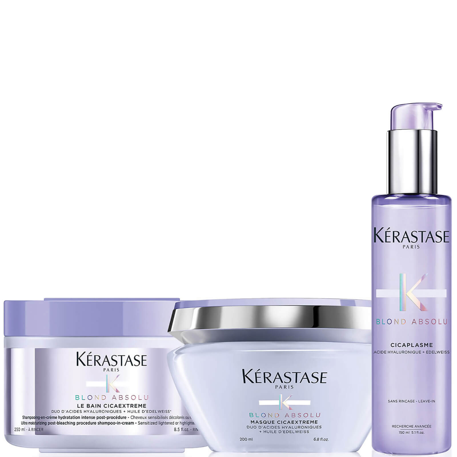 Kérastase Blond Absolu Restore and Protect 3 Step Regime