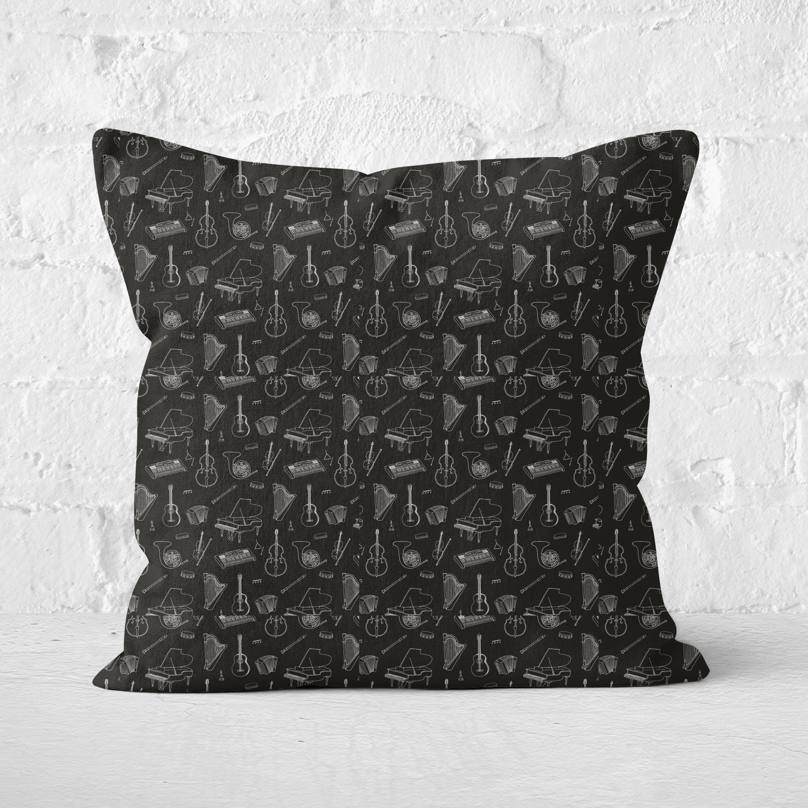 Instruments Square Cushion - 60x60cm - Soft Touch