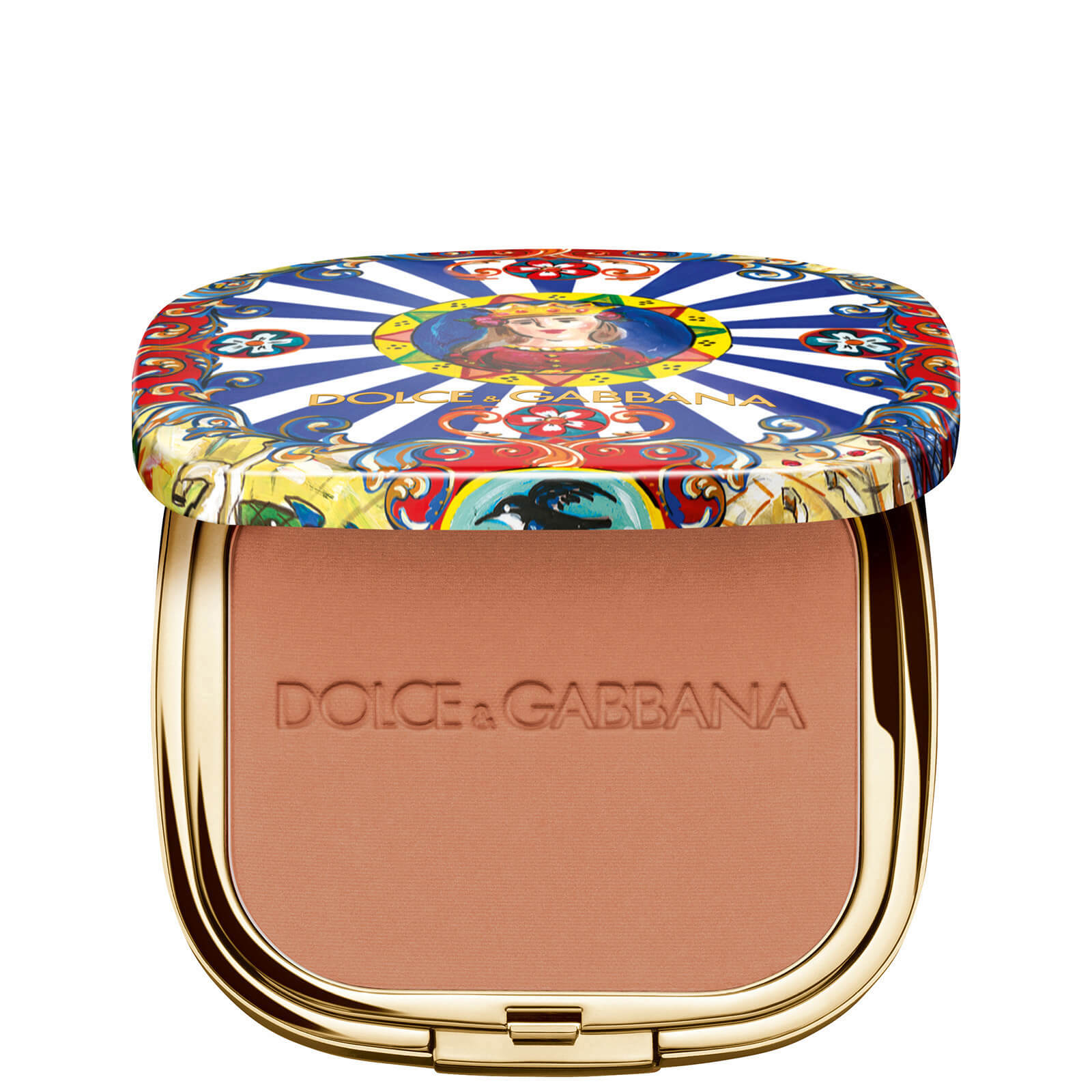 Image of Dolce&Gabbana Solar Glow Ultra-Light Bronzing Powder 12g (Various Shades) - Desert 40