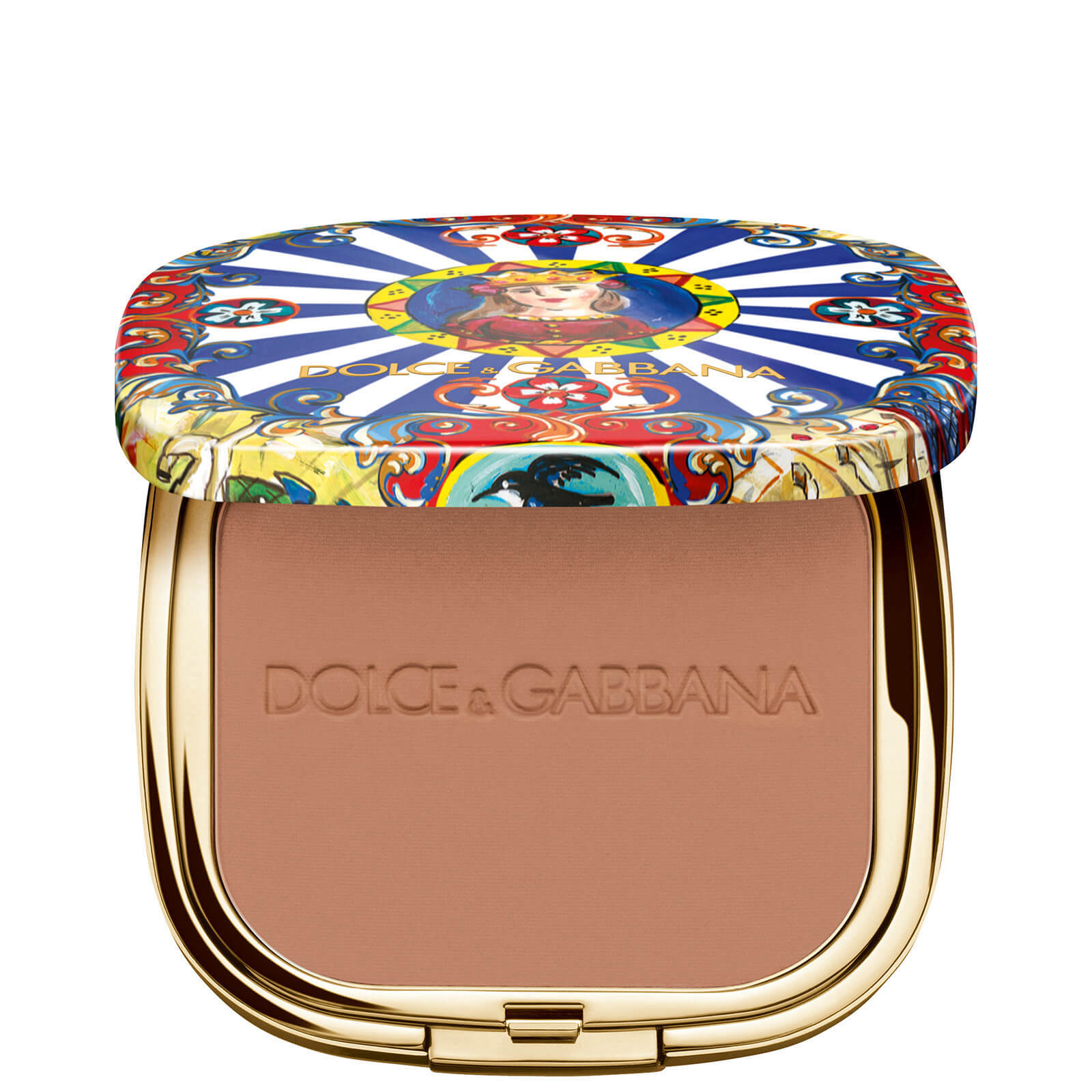 Image of Dolce&Gabbana Solar Glow Ultra-Light Bronzing Powder 12g (Various Shades) - Amber 50